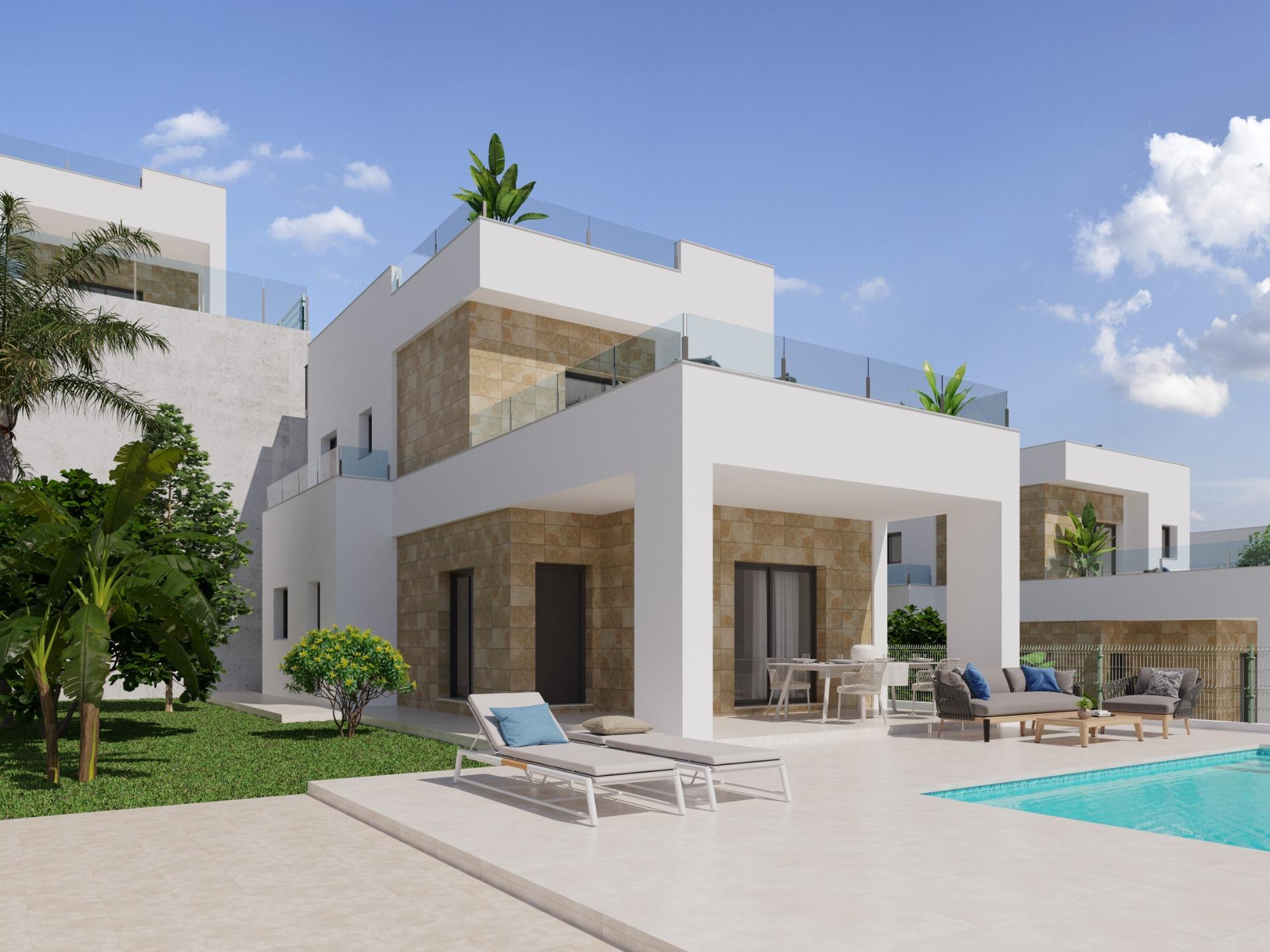 Stunning New Build Villas in Polop with Sea Views