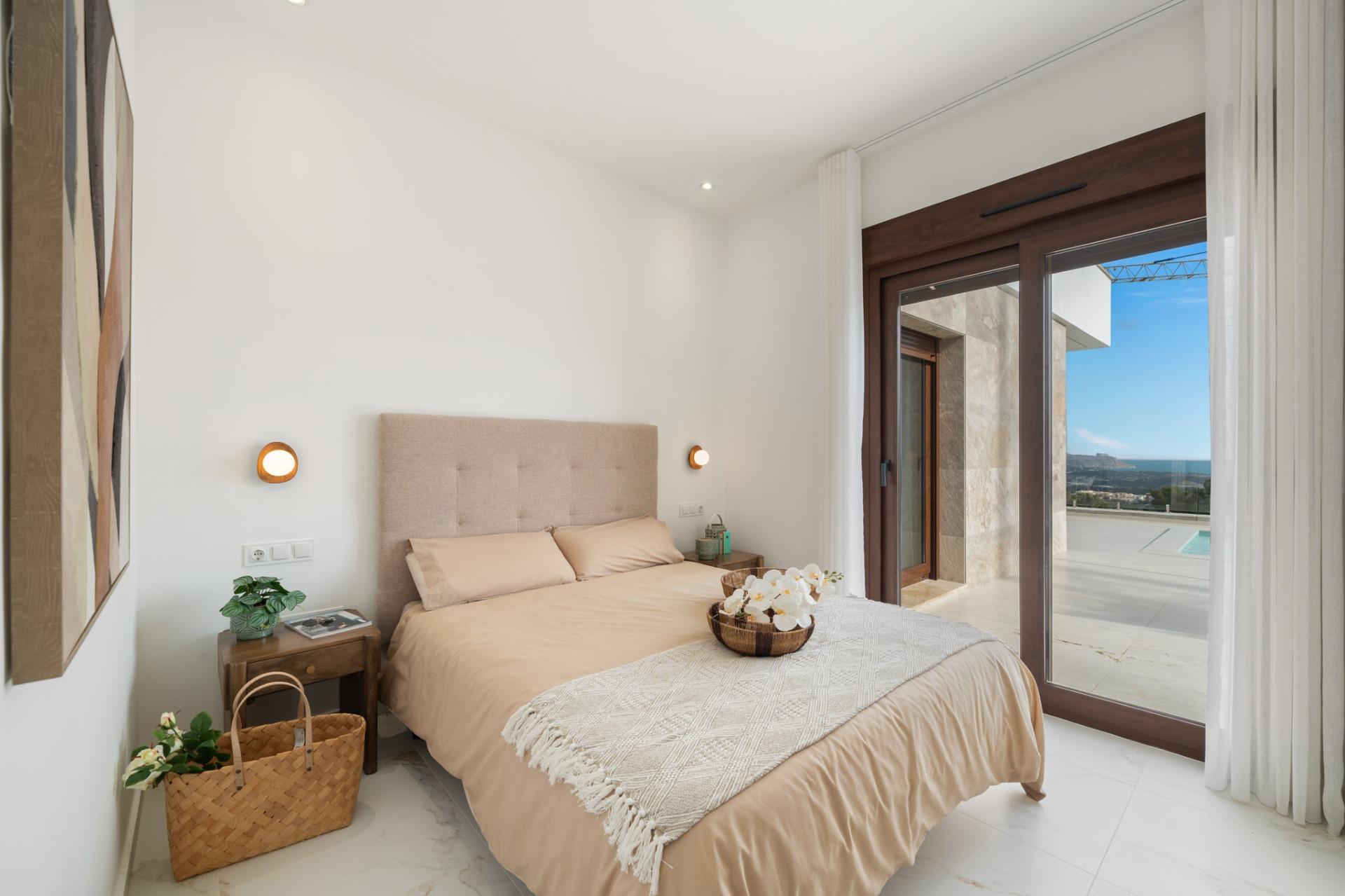 Stunning New Build Villas in Polop with Sea Views