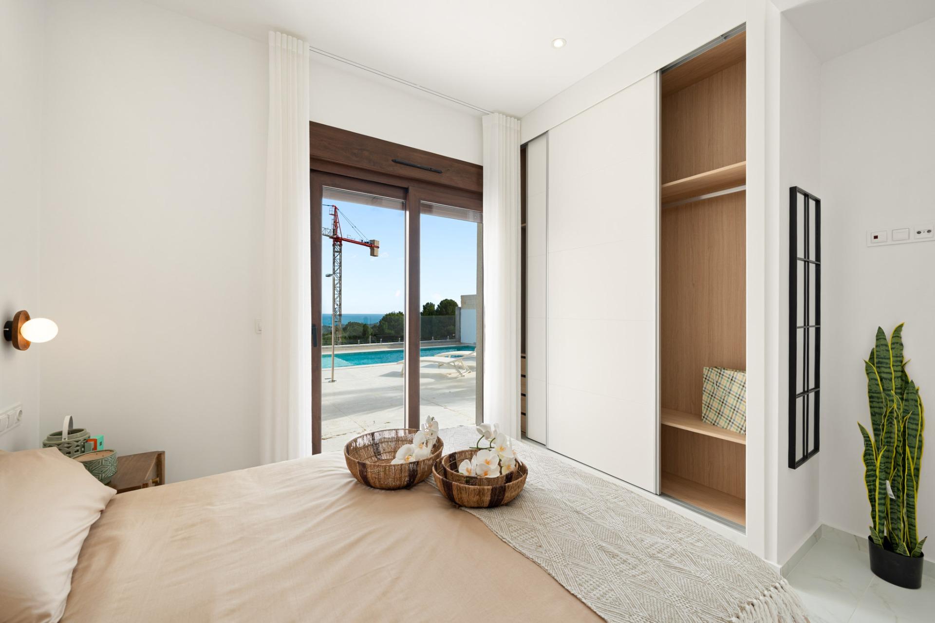 Stunning New Build Villas in Polop with Sea Views