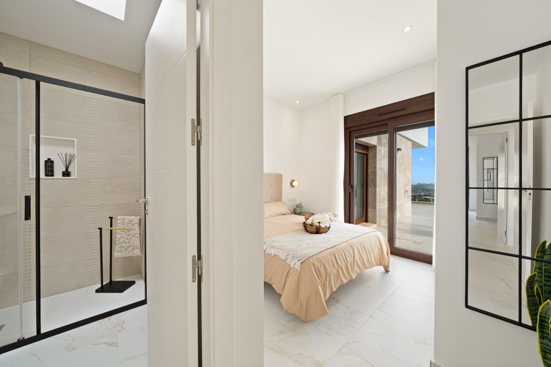 Stunning New Build Villas in Polop with Sea Views
