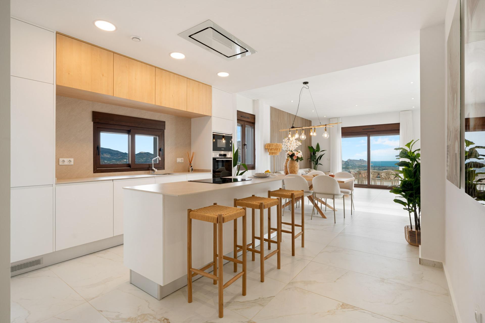 Stunning New Build Villas in Polop with Sea Views
