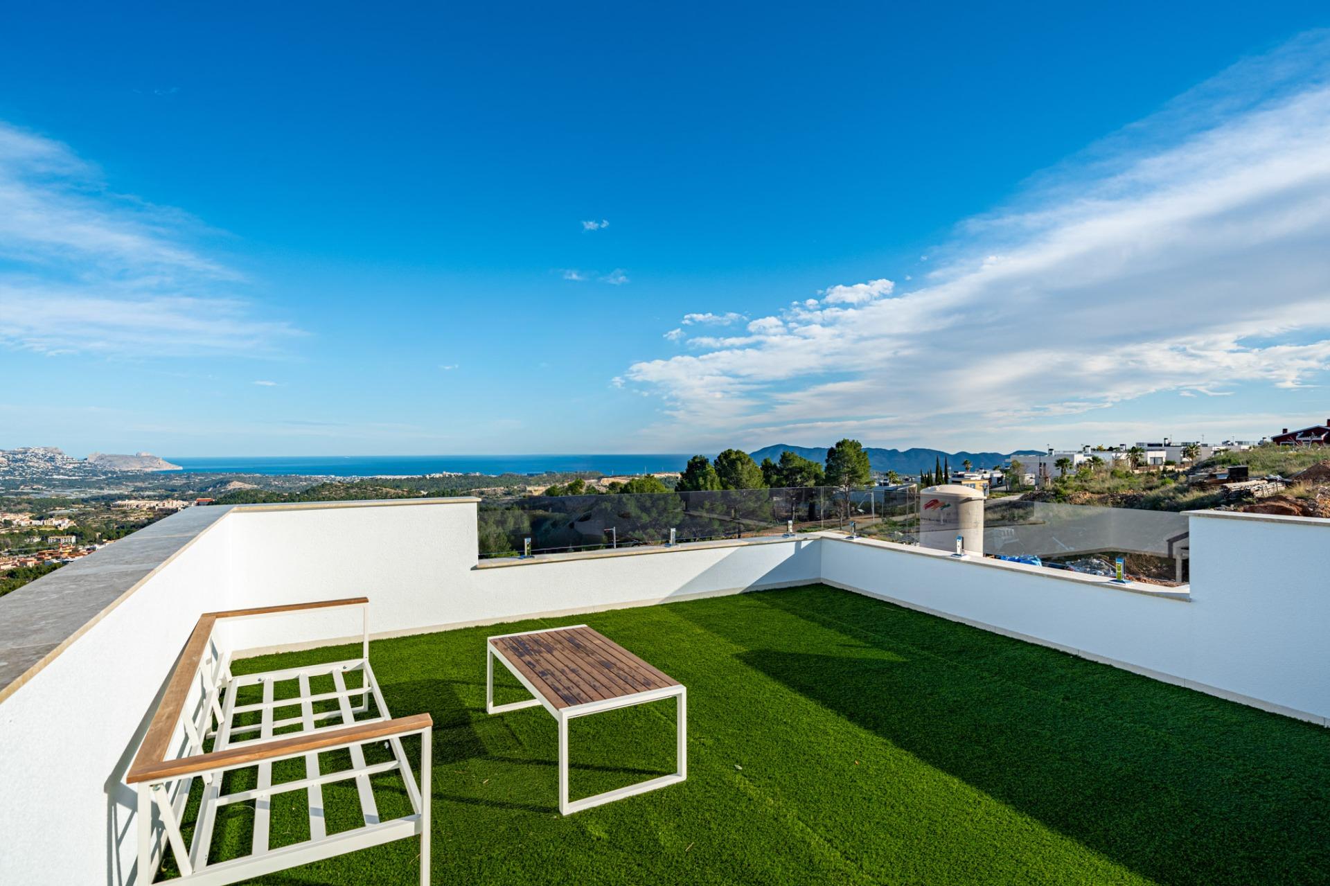 Stunning New Build Villas in Polop with Sea Views