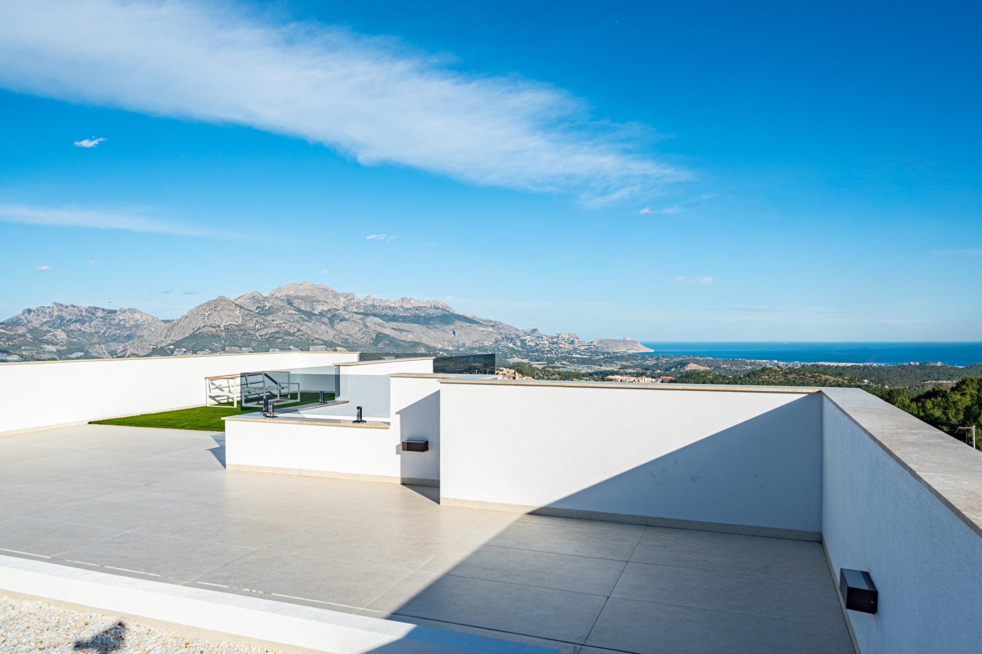 Stunning New Build Villas in Polop with Sea Views