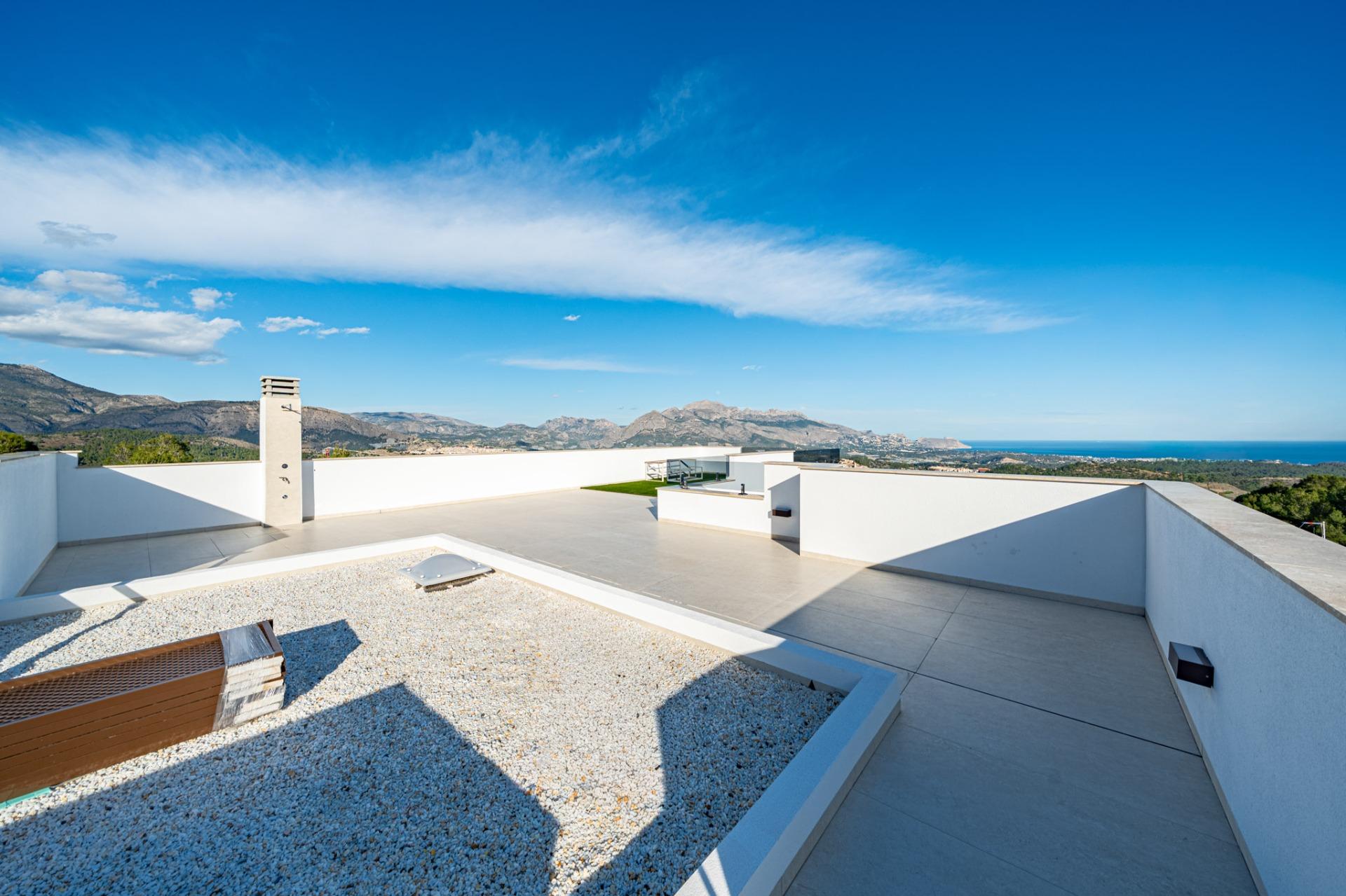 Stunning New Build Villas in Polop with Sea Views