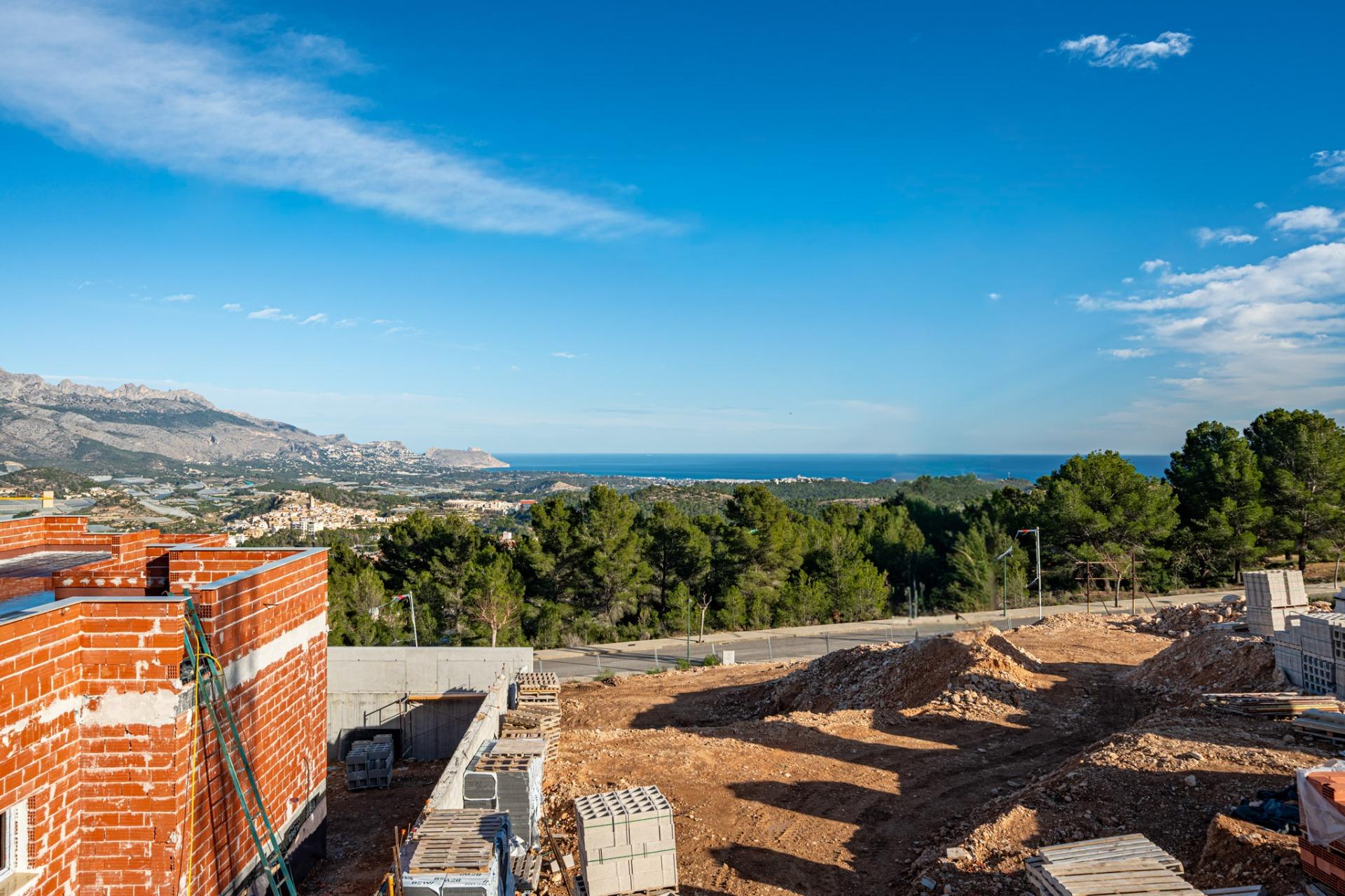 Stunning New Build Villas in Polop with Sea Views