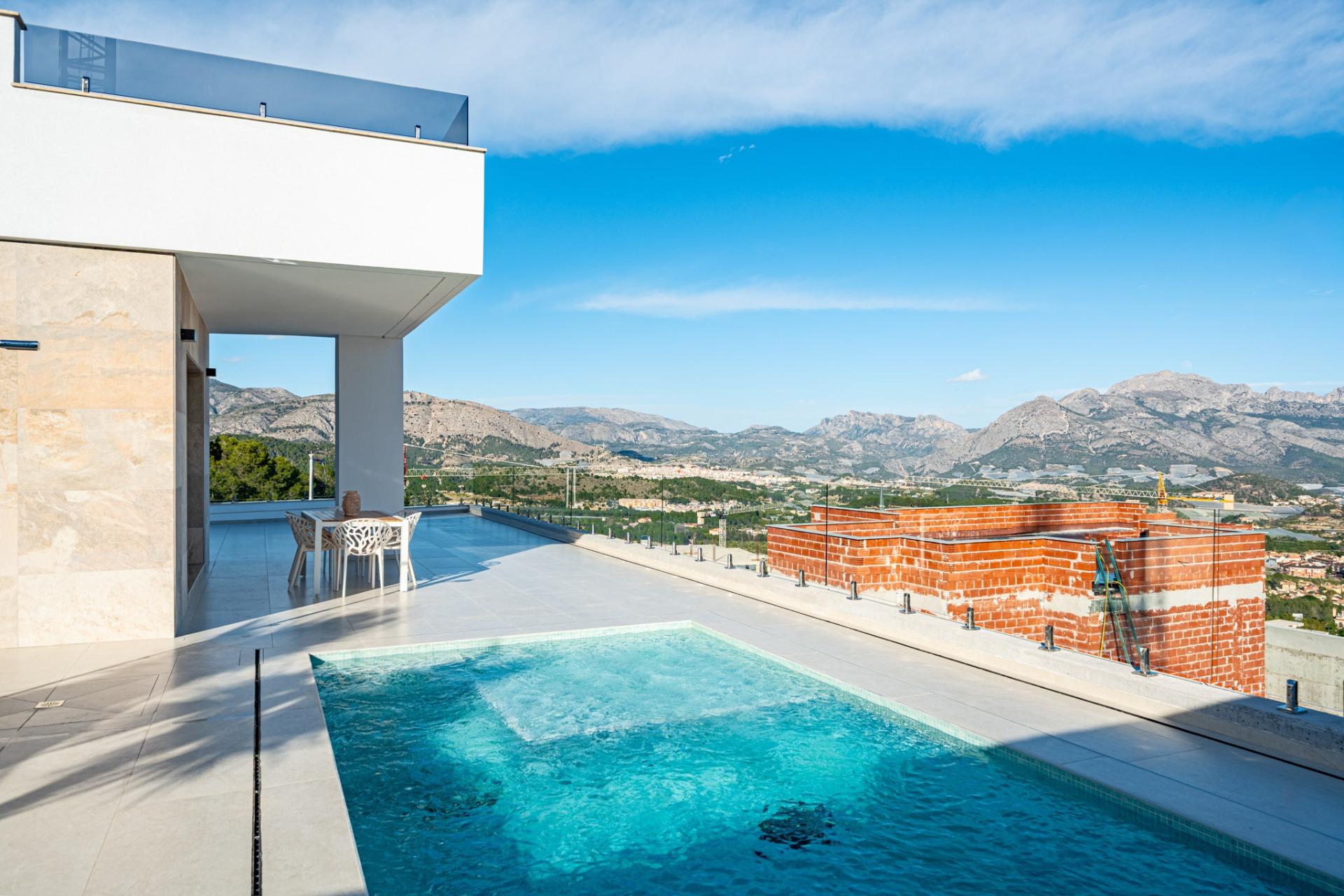 Stunning New Build Villas in Polop with Sea Views