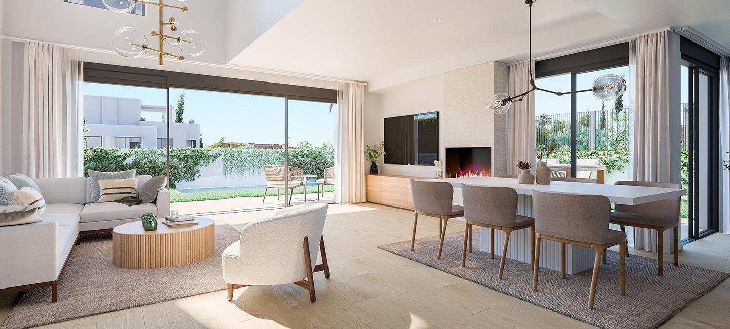 Newly Built Semi-Detached and Terraced Houses in Cabo de las Huertas, Alicante
