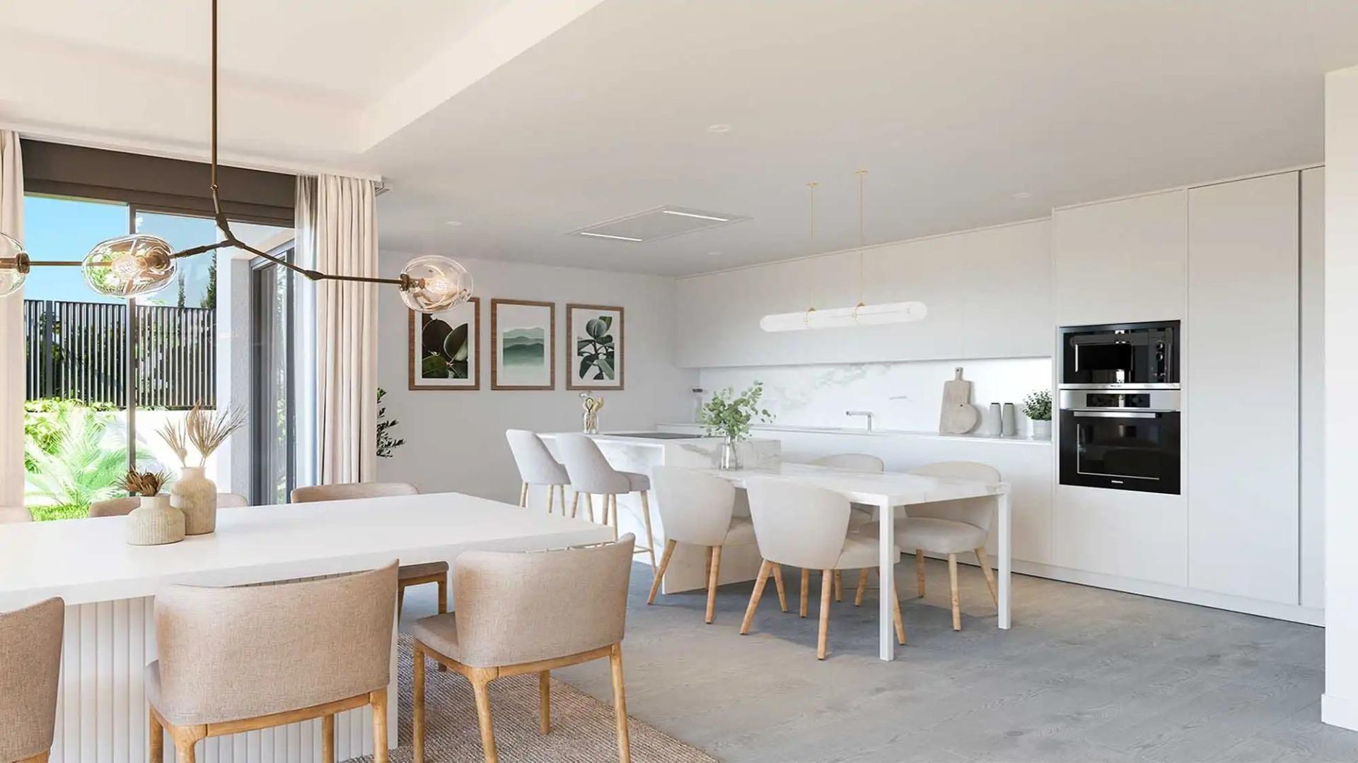 Newly Built Semi-Detached and Terraced Houses in Cabo de las Huertas, Alicante