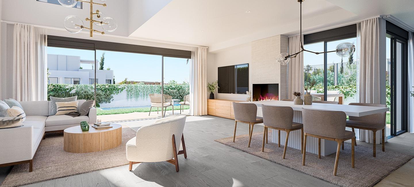 Newly Built Semi-Detached and Terraced Houses in Cabo de las Huertas, Alicante