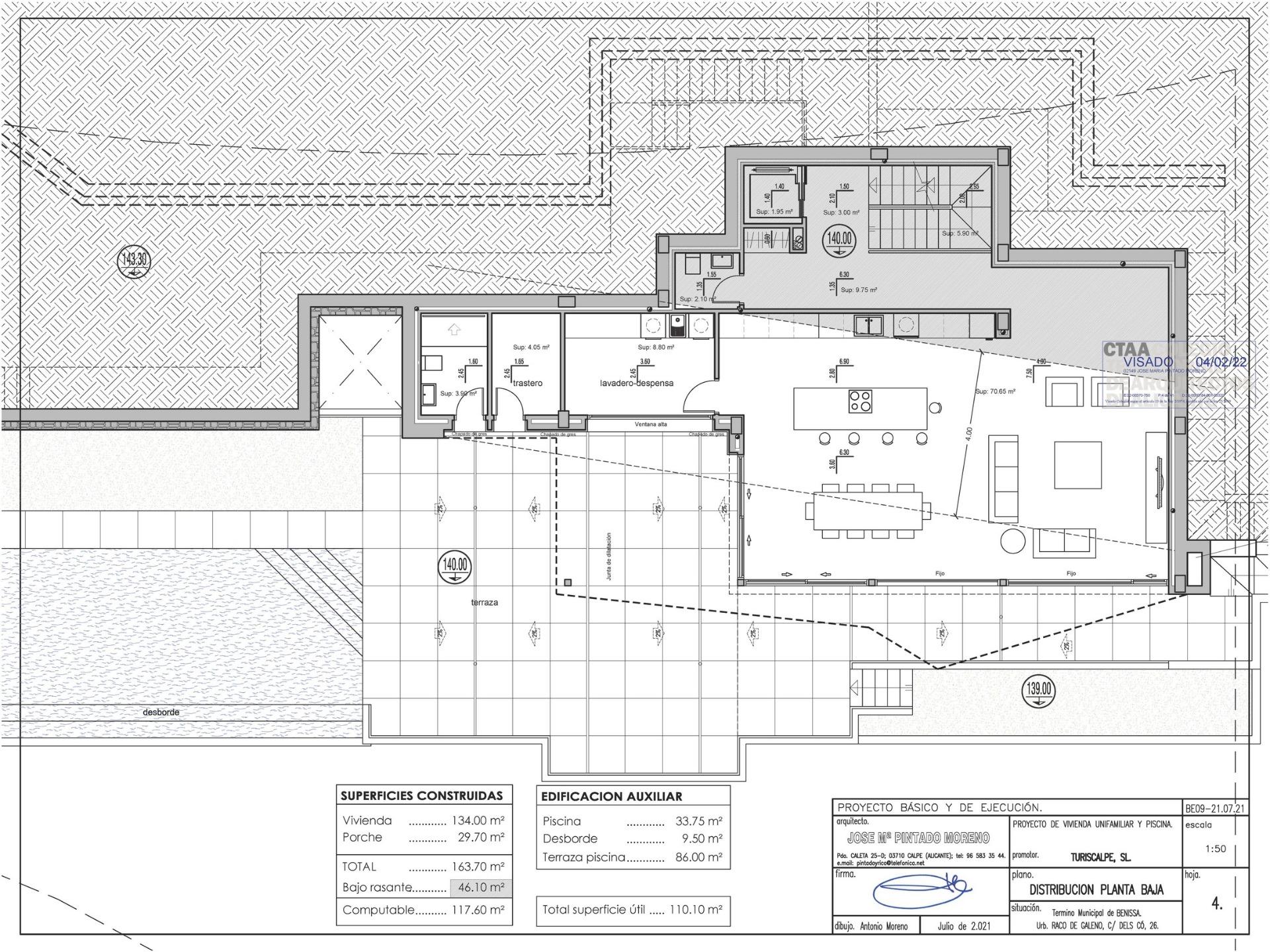 Luxury New Build Villa with Panoramic Sea Views in Raco de Galeno, Benissa Costa