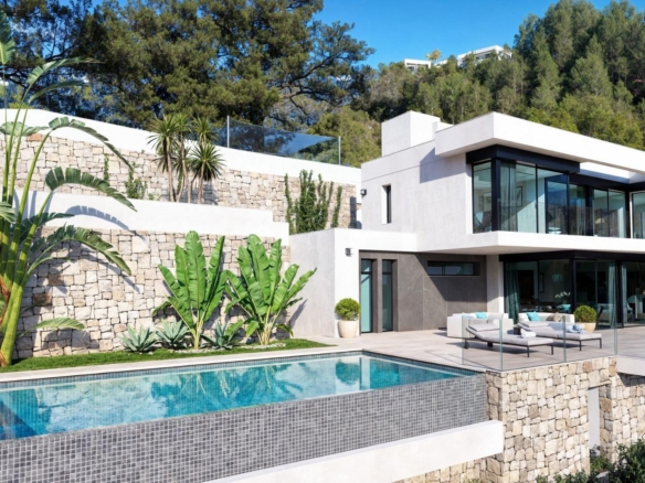 Luxury New Build Villa with Panoramic Sea Views in Raco de Galeno, Benissa Costa