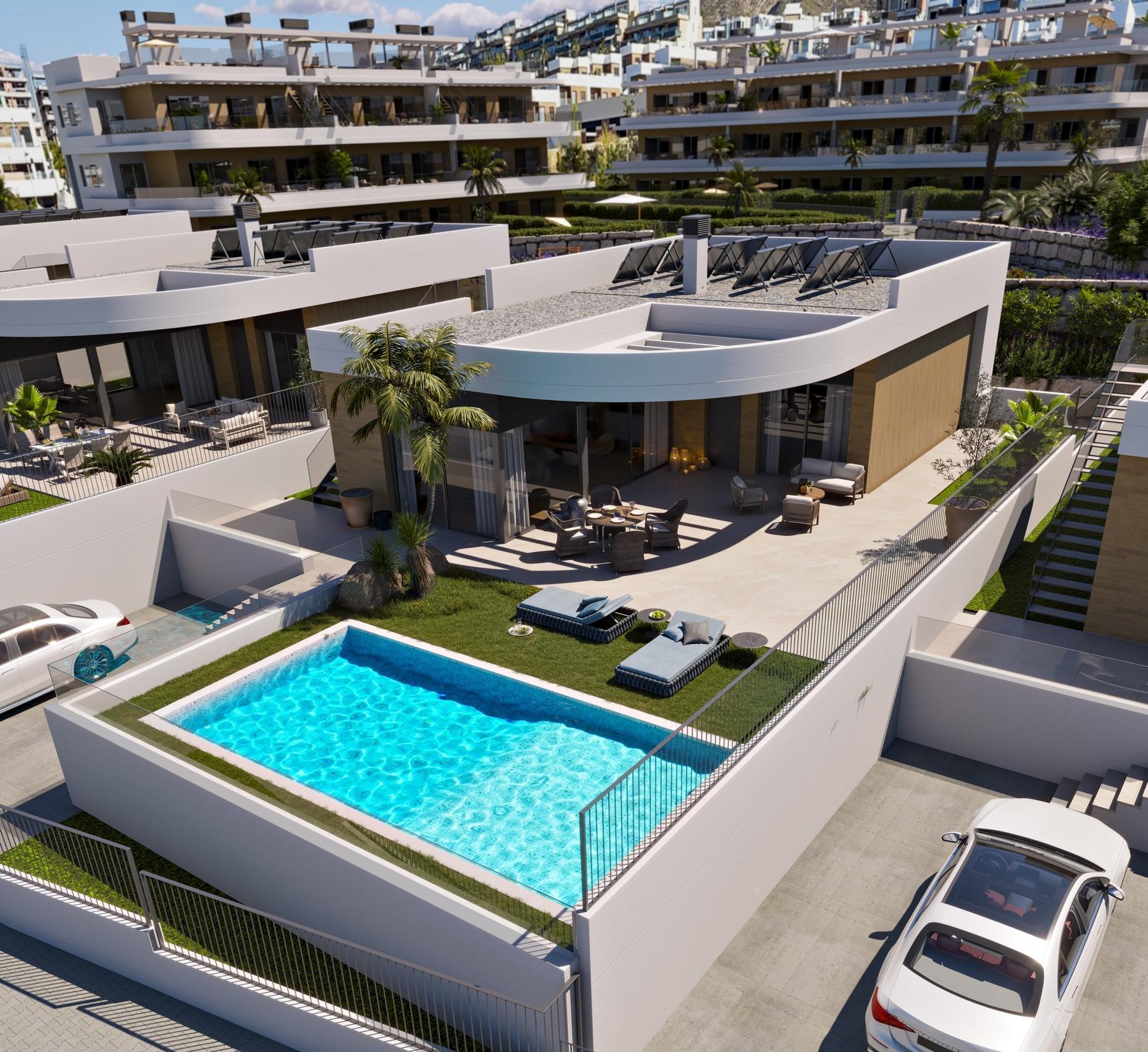 Luxury New Build Apartments and Villas with Panoramic Sea Views in Finestrat