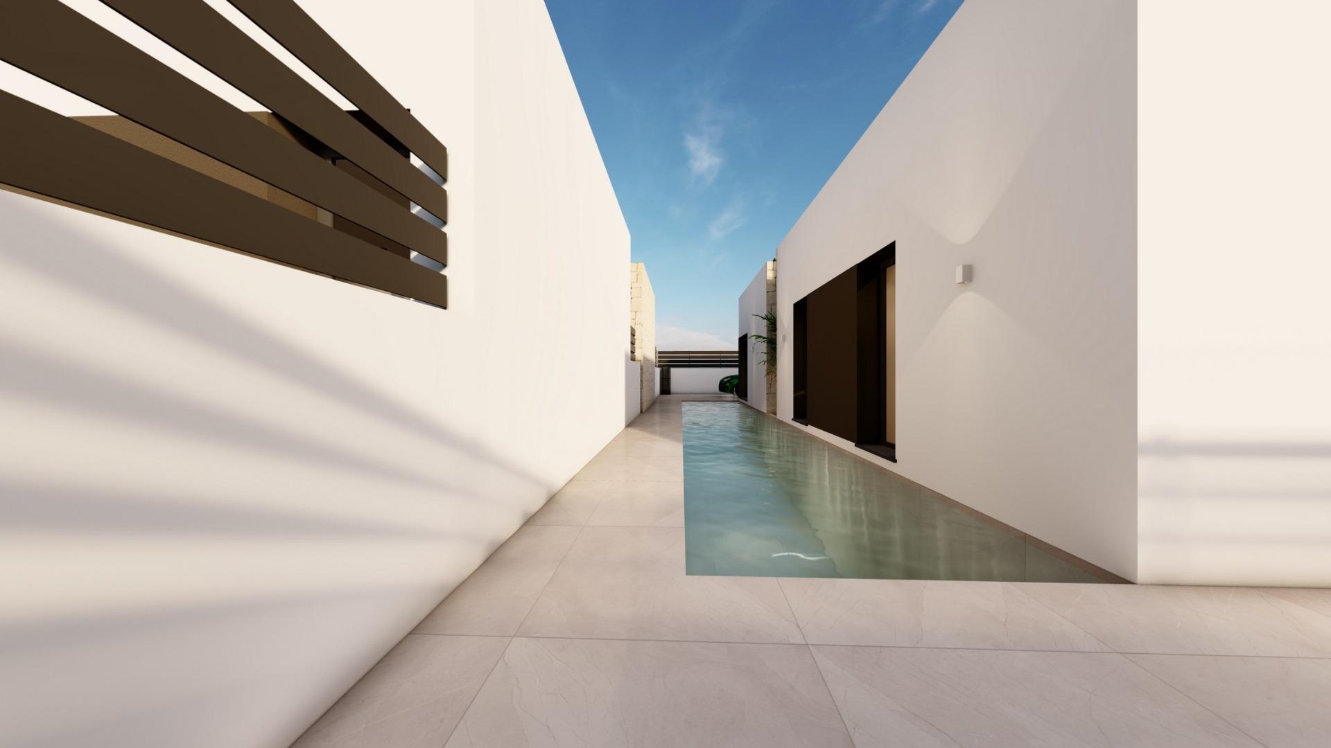 Modern Independent Villas in Monteazul Benijofar with Optional Pool and Solarium