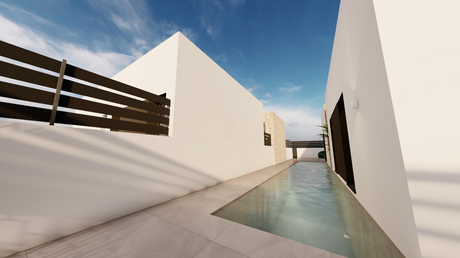 Modern Independent Villas in Monteazul Benijofar with Optional Pool and Solarium