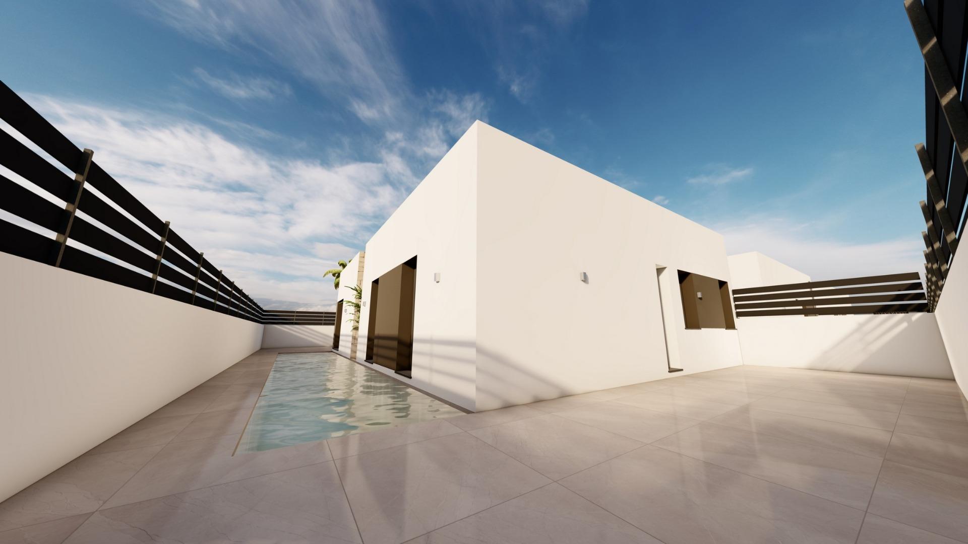 Modern Independent Villas in Monteazul Benijofar with Optional Pool and Solarium