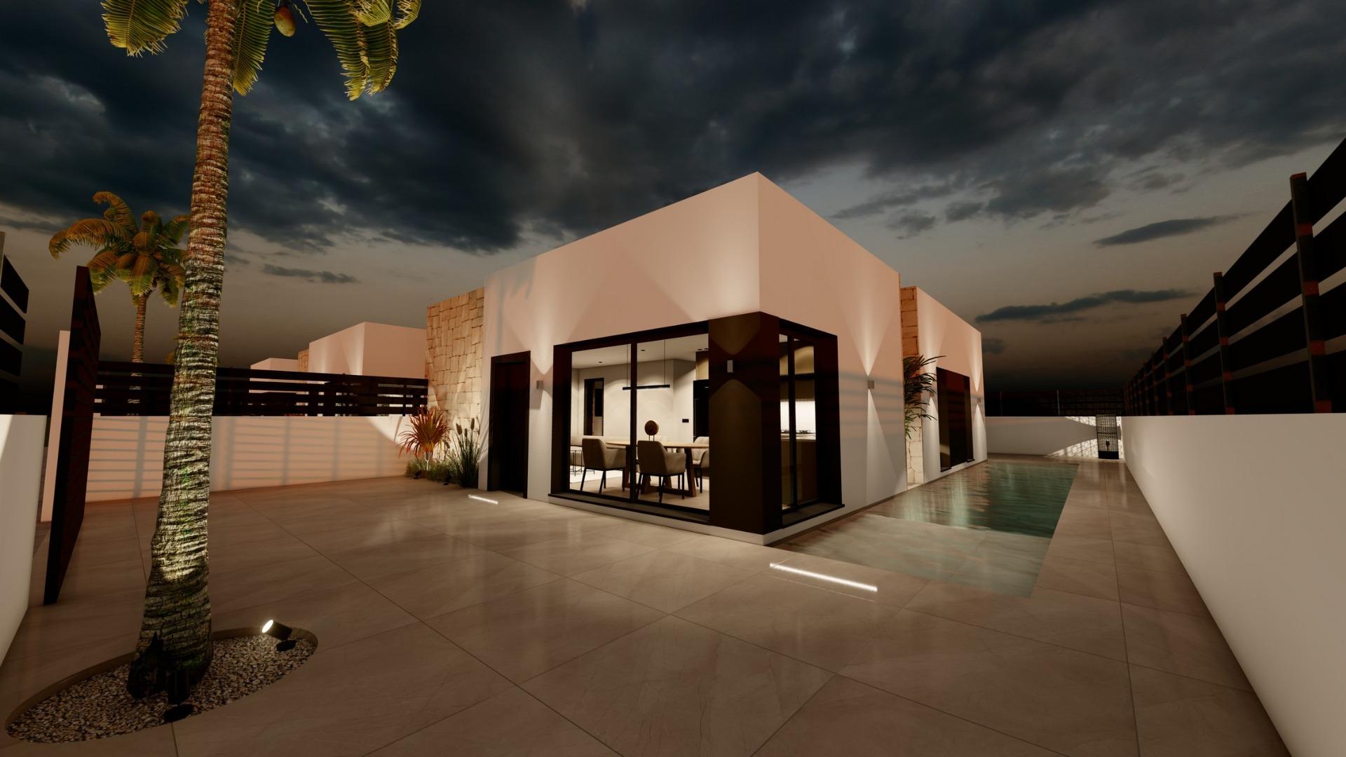 Modern Independent Villas in Monteazul Benijofar with Optional Pool and Solarium