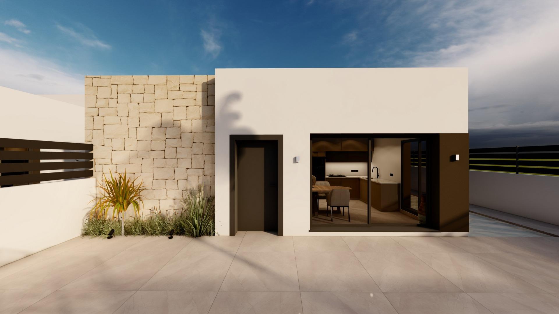 Modern Independent Villas in Monteazul Benijofar with Optional Pool and Solarium