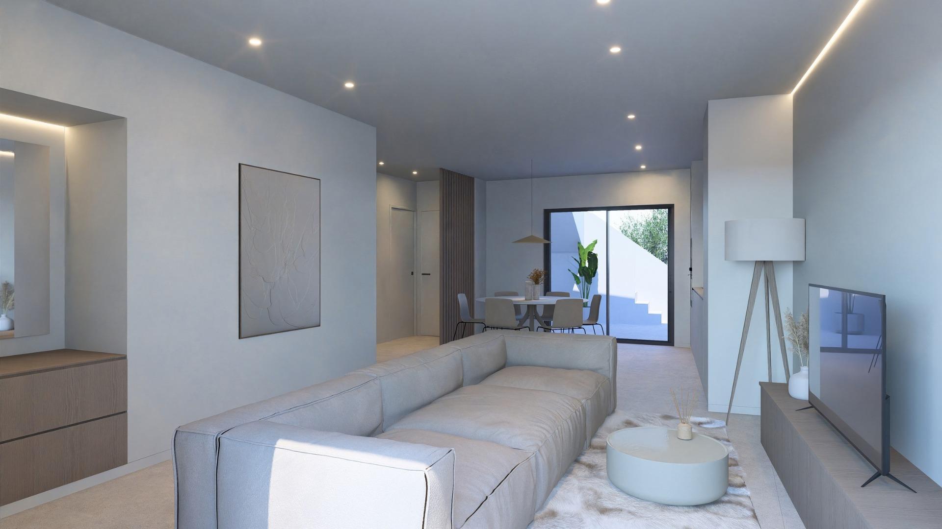 Modern New Build Townhouses with Private Pool in El Alba Resort Torre Pacheco