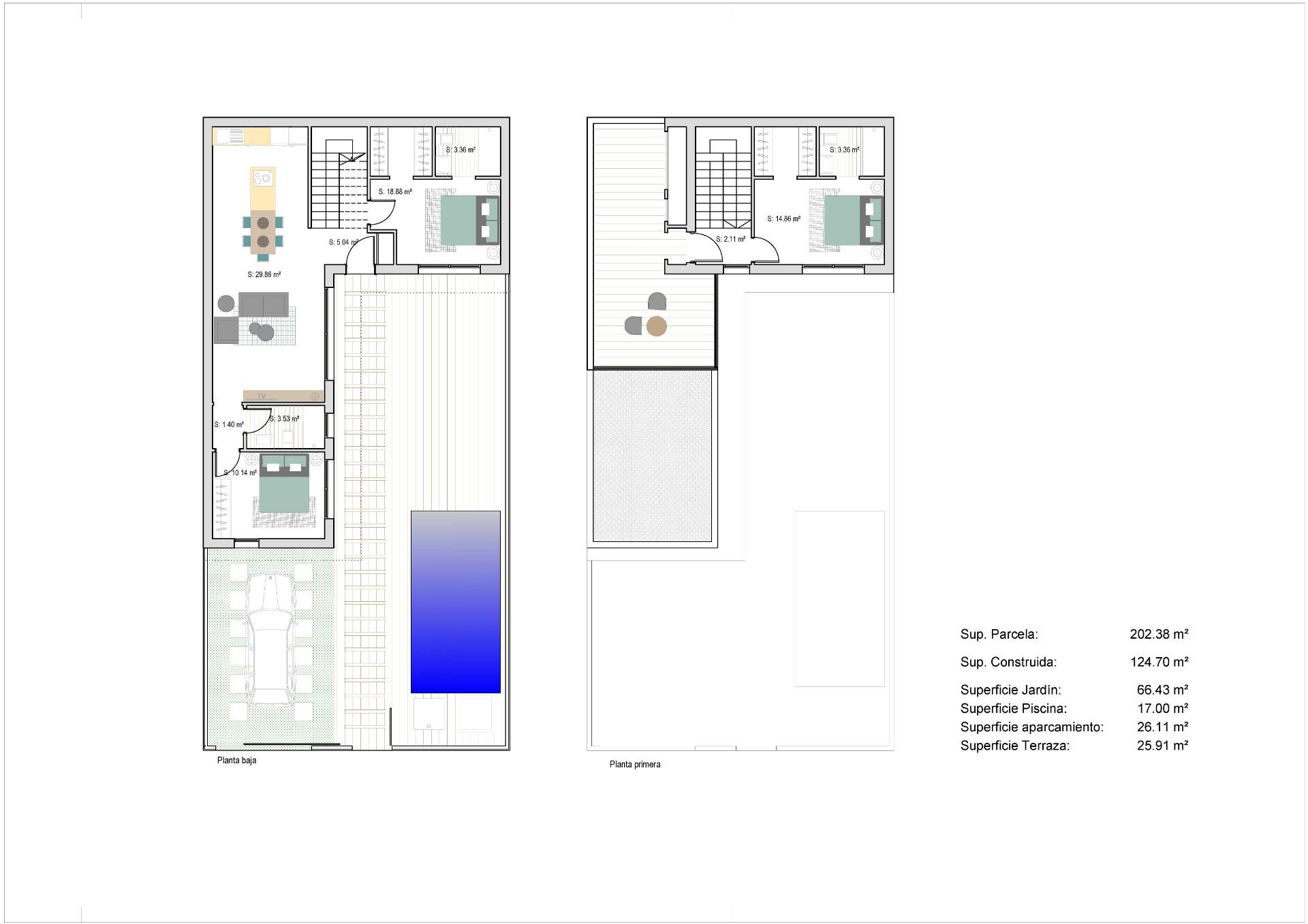 NEW BUILD TOWNHOUSES IN SAN JAVIER