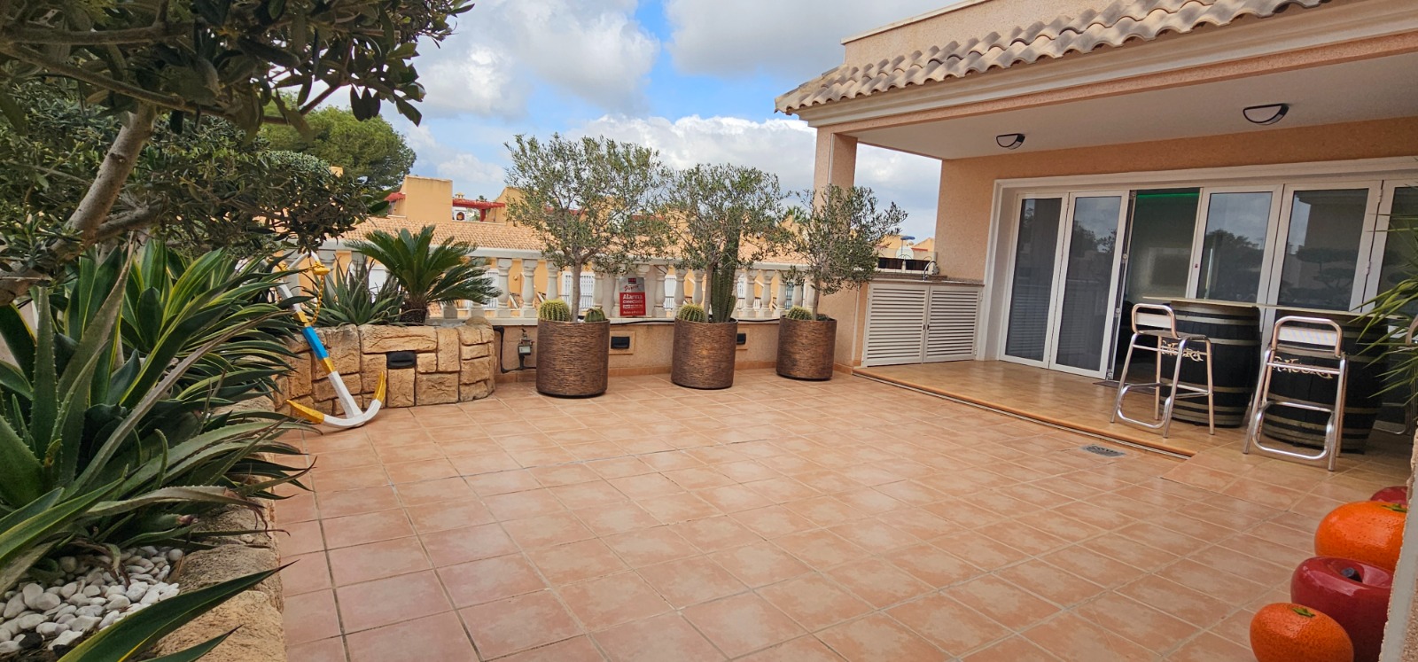 Luxury Resort Apartment with 60m² Terrace in Villamartín