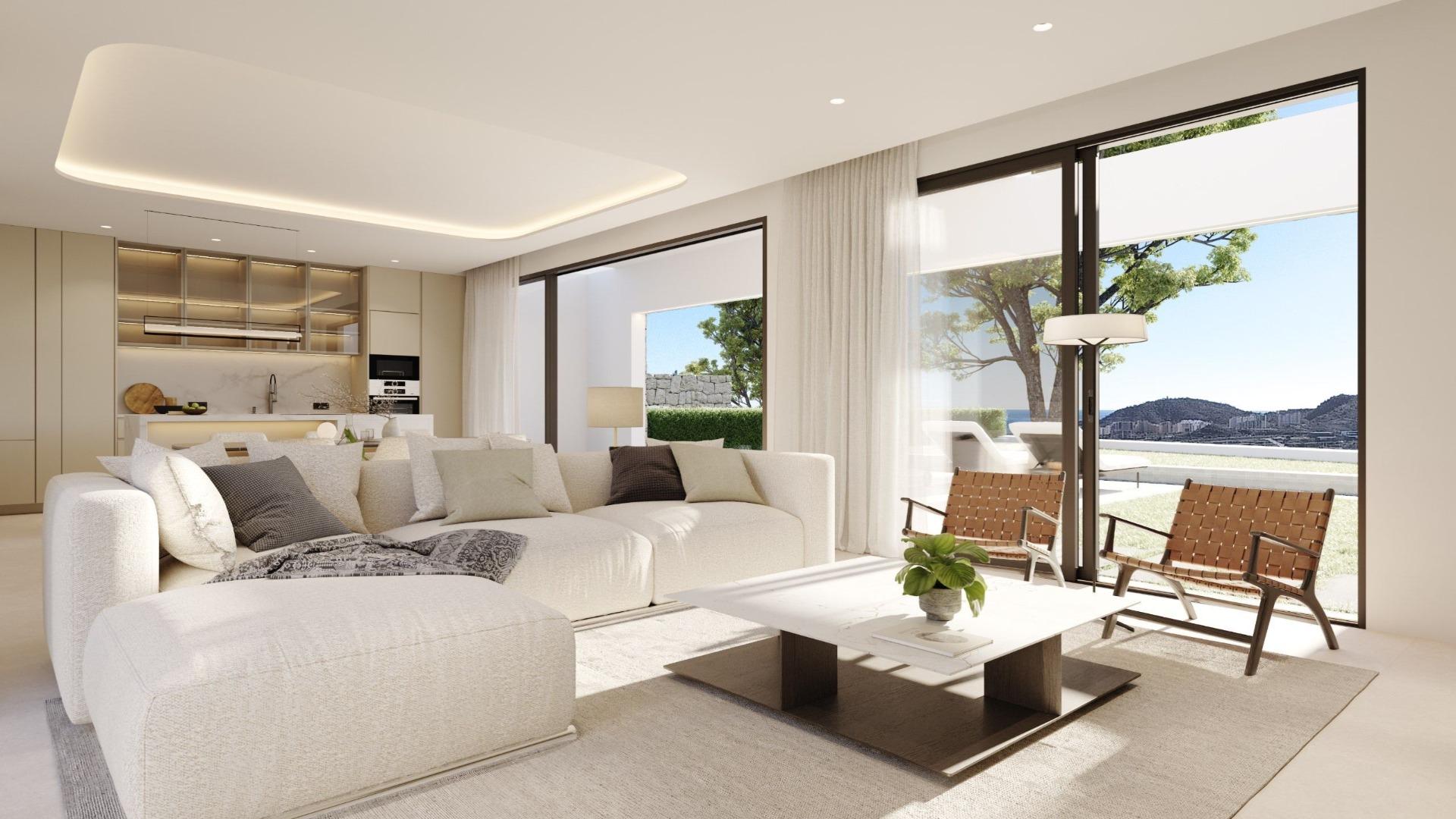 Exclusive Contemporary Villas in Finestrat Near Benidorm and the Beach