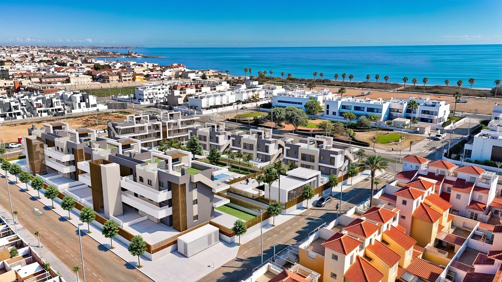 46-1 Luxury Tourist Apartments Just 150m from Las Higuericas Beach – Torre de la Horadada