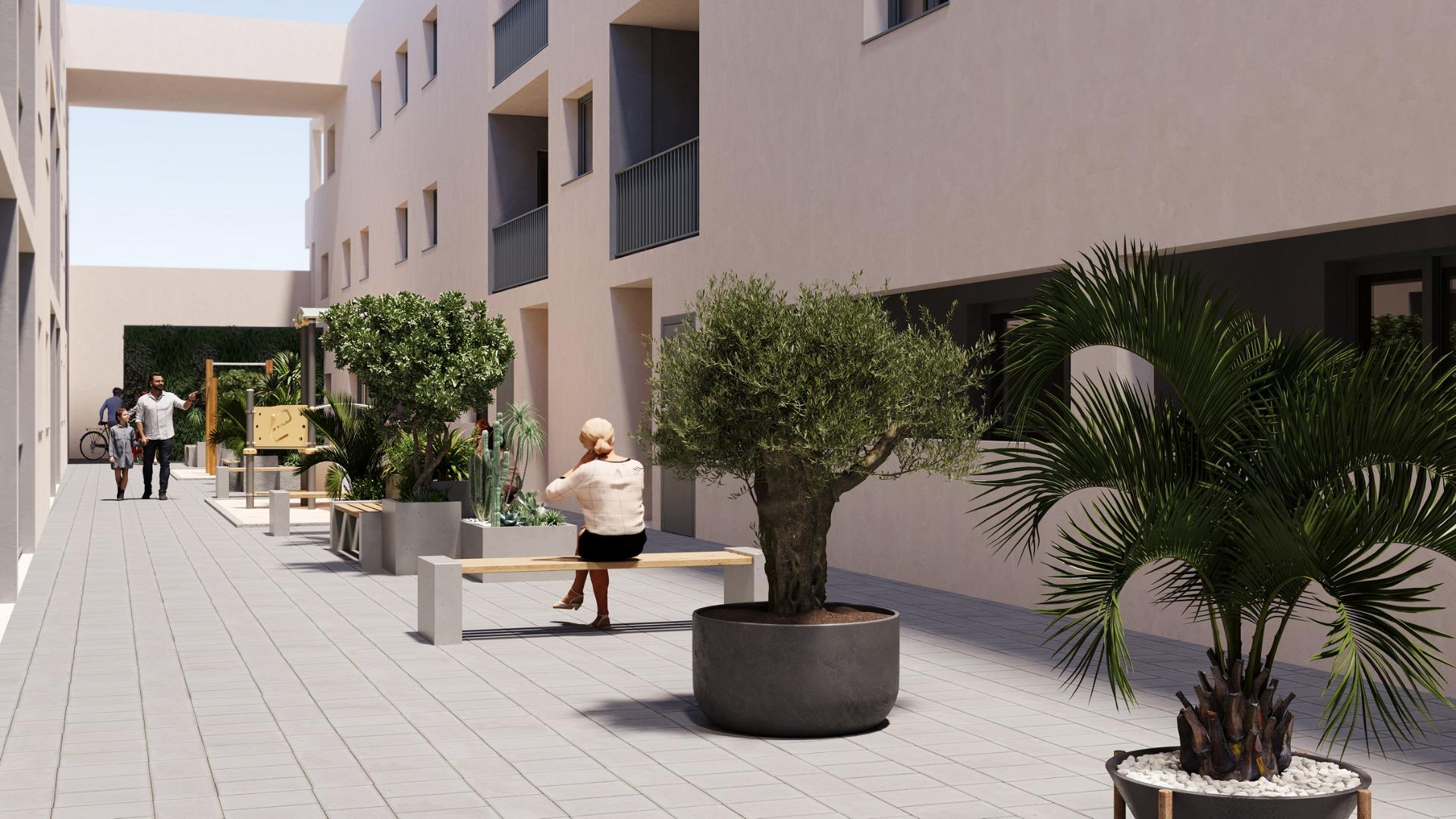 Modern New Build Apartments in the Center of San Miguel de Salinas