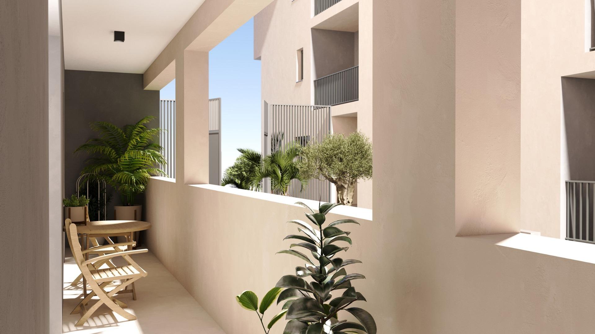 Modern New Build Apartments in the Center of San Miguel de Salinas