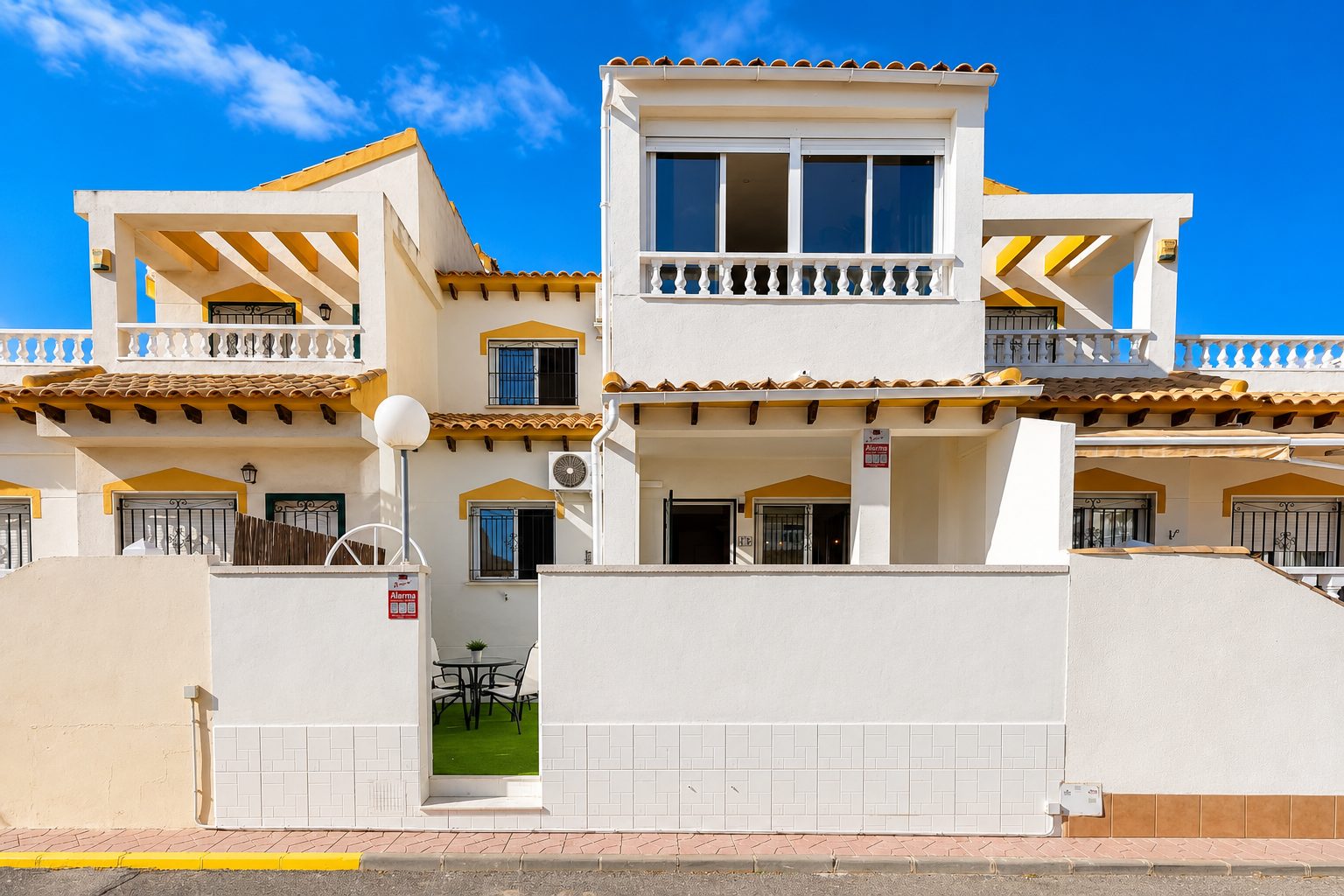 Boutique Mediterranean Townhouse with Designer Interior and Sea Views in Orihuela Costa