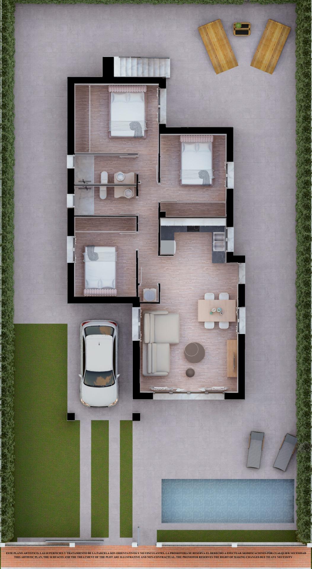 NEW BUILD VILLAS IN LOS ALCAZARES