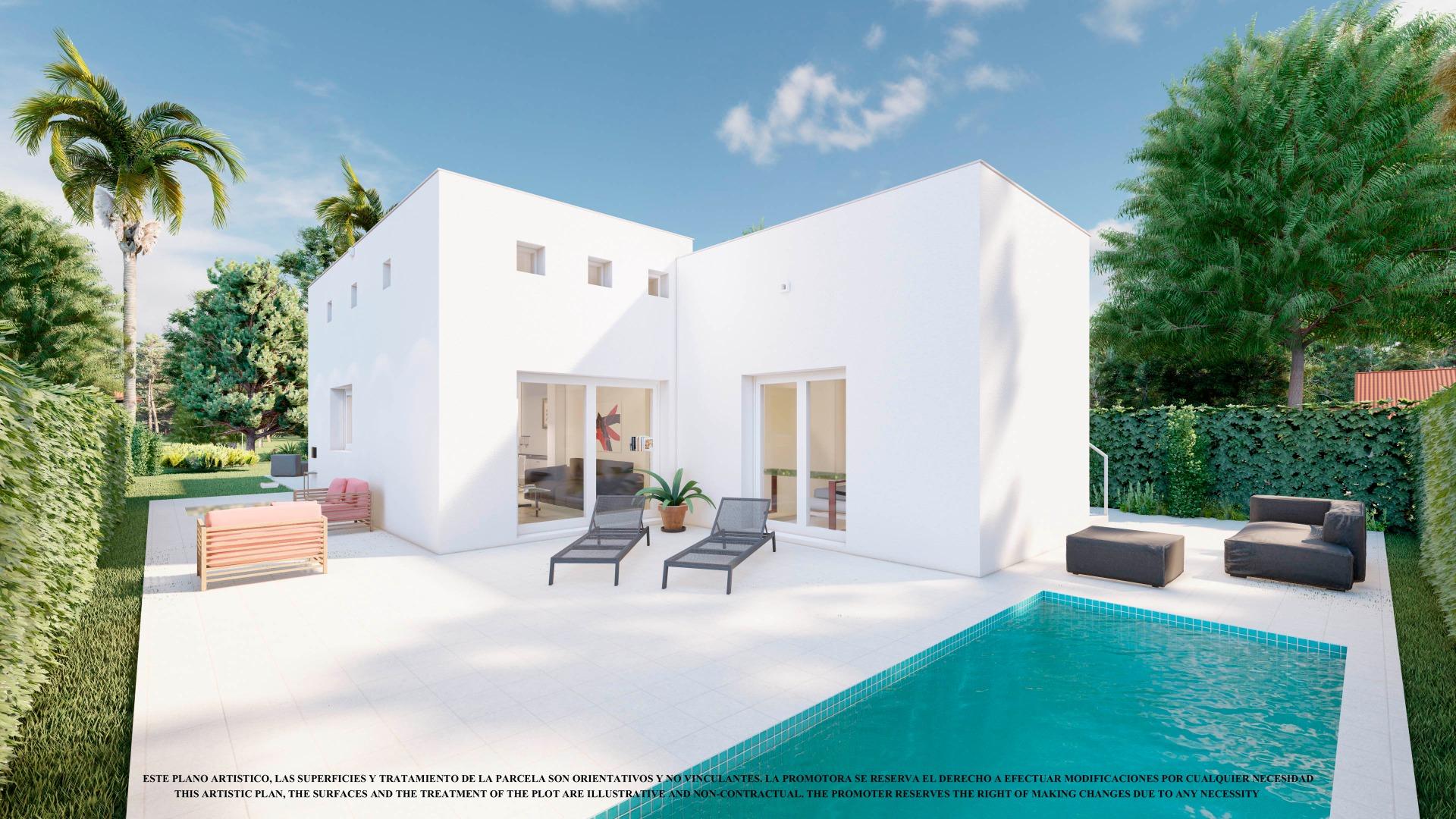 19-1 NEW BUILD VILLAS IN LOS ALCAZARES