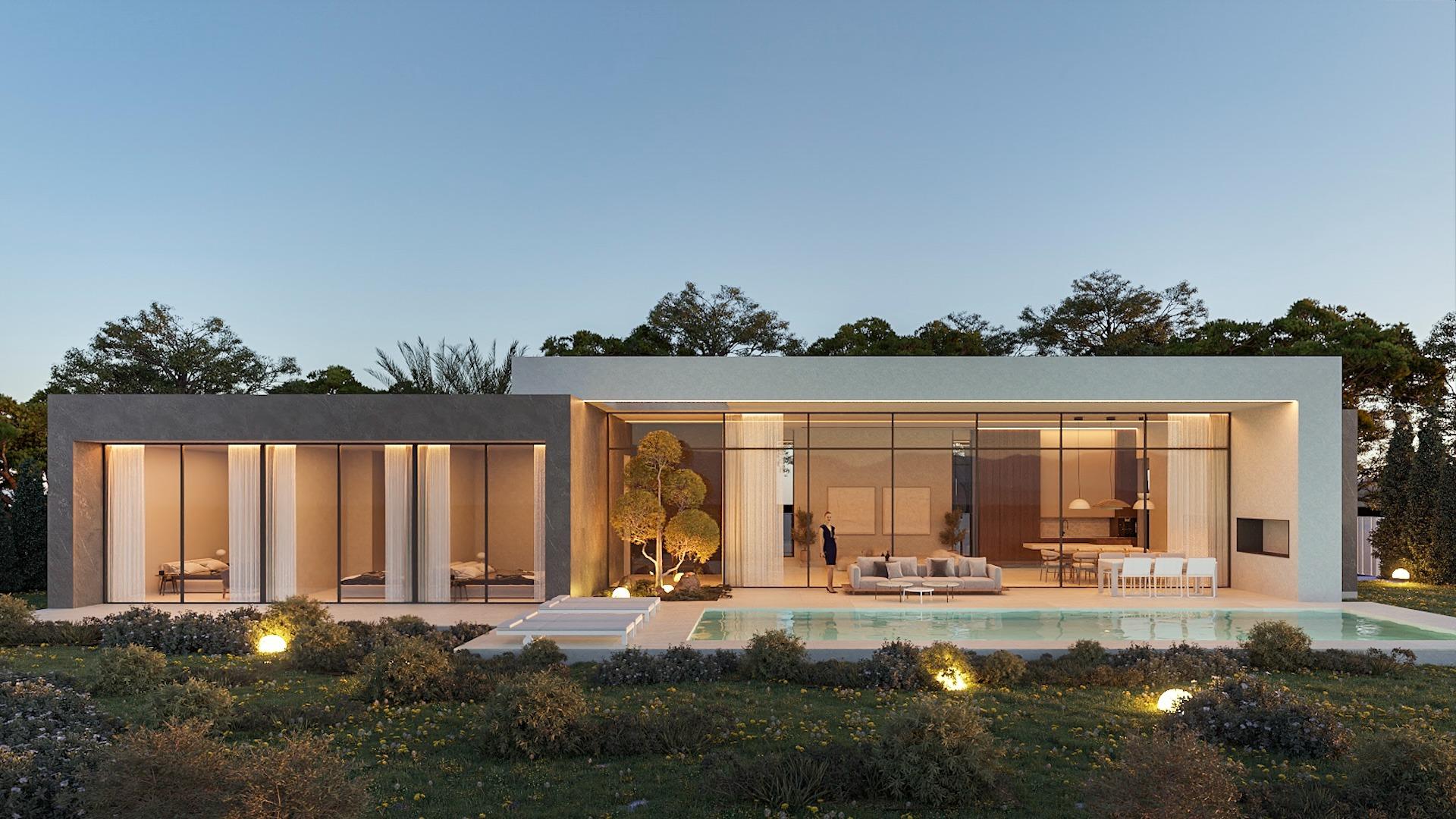 New Build Villa for Sale in Calpe – Modern Design Just 900m from the Beach