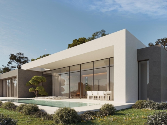 New Build Villa for Sale in Calpe – Modern Design Just 900m from the Beach