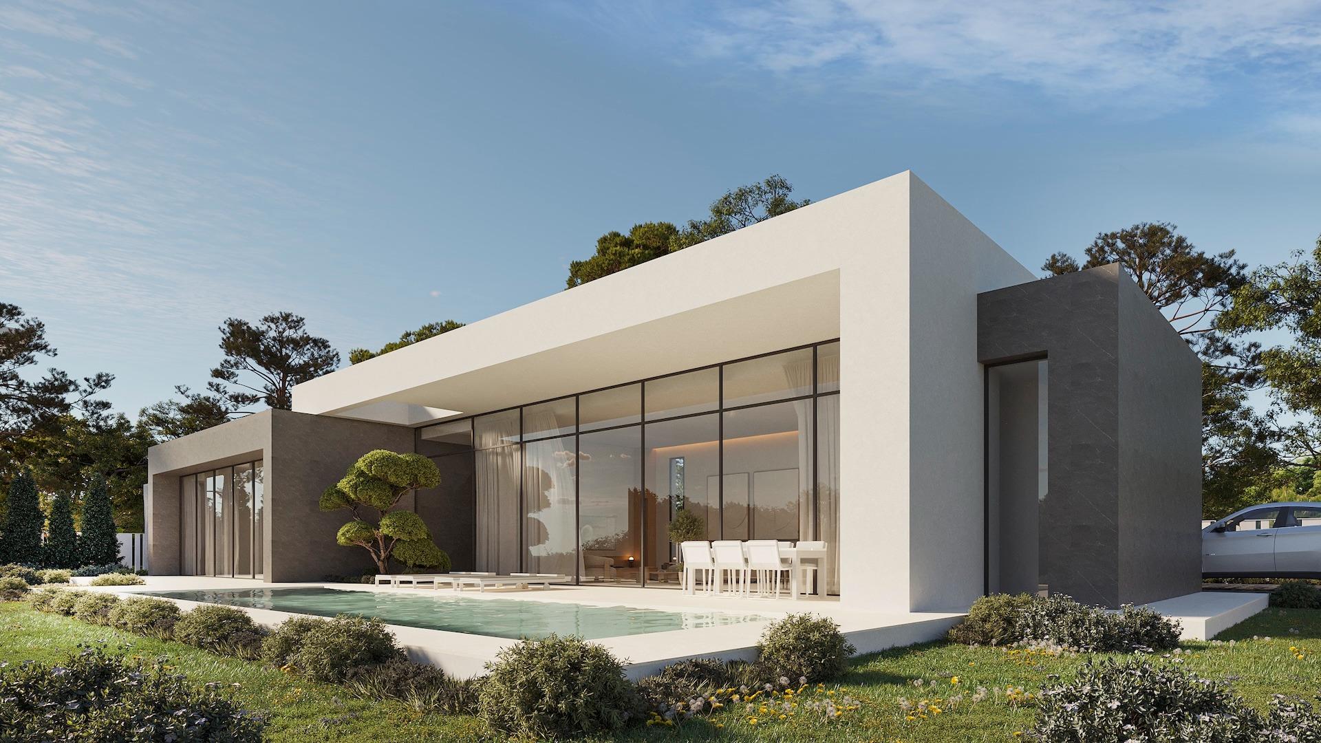 5-1 New Build Villa for Sale in Calpe – Modern Design Just 900m from the Beach