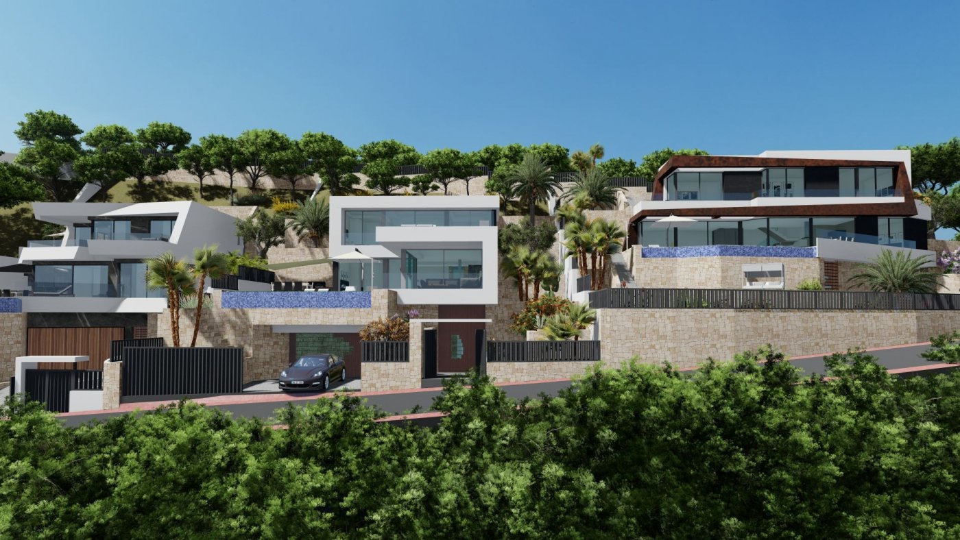 NEW BUILD LUXURY VILLA WITH SPECTACULAR VIEWS IN CALPE