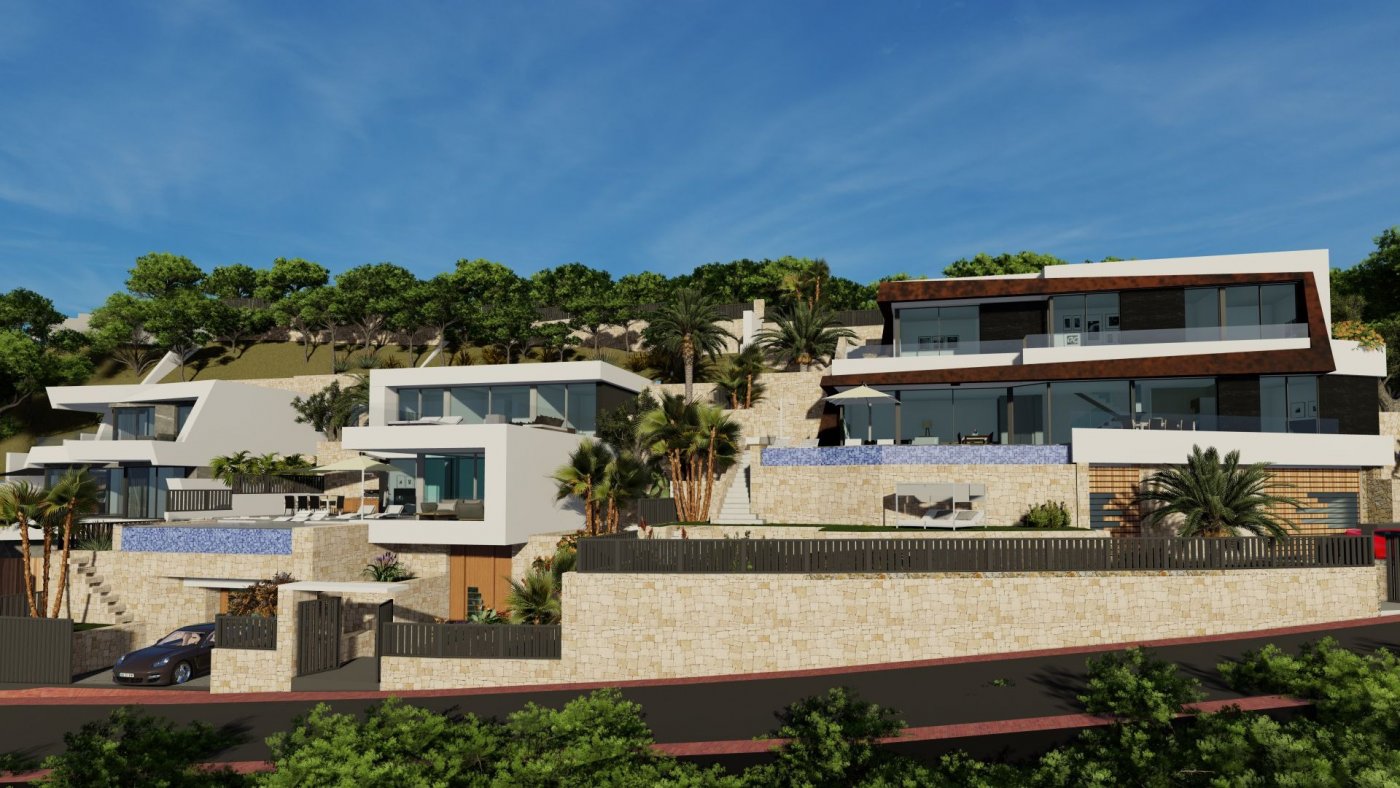 NEW BUILD LUXURY VILLA WITH SPECTACULAR VIEWS IN CALPE