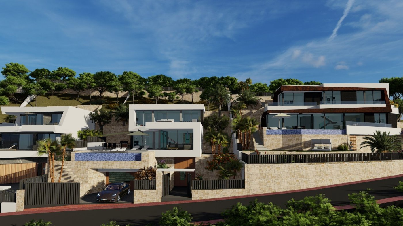 NEW BUILD LUXURY VILLA WITH SPECTACULAR VIEWS IN CALPE