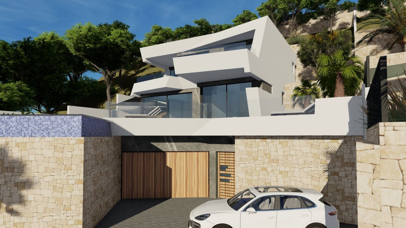NEW BUILD LUXURY VILLA WITH SPECTACULAR VIEWS IN CALPE