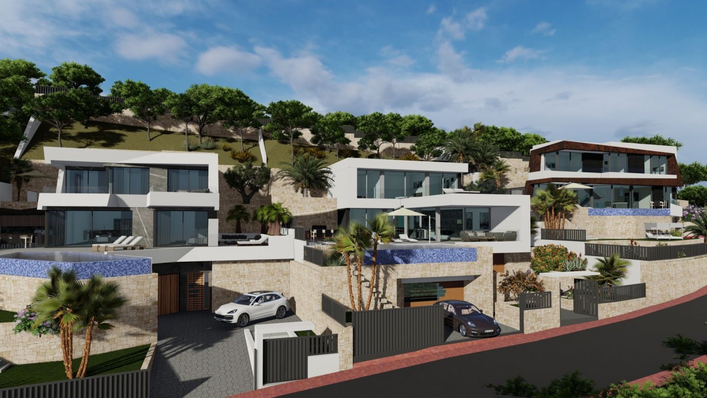 NEW BUILD LUXURY VILLA WITH SPECTACULAR VIEWS IN CALPE