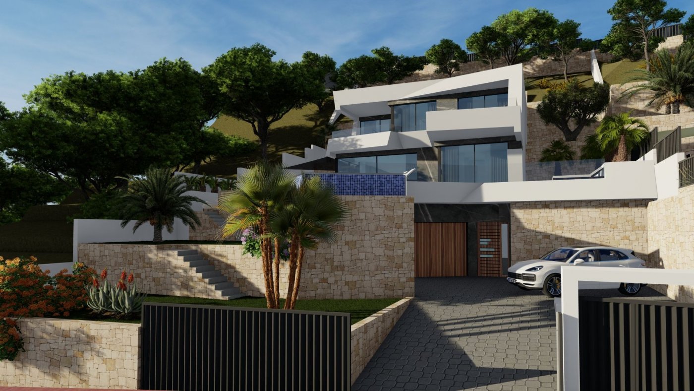 NEW BUILD LUXURY VILLA WITH SPECTACULAR VIEWS IN CALPE