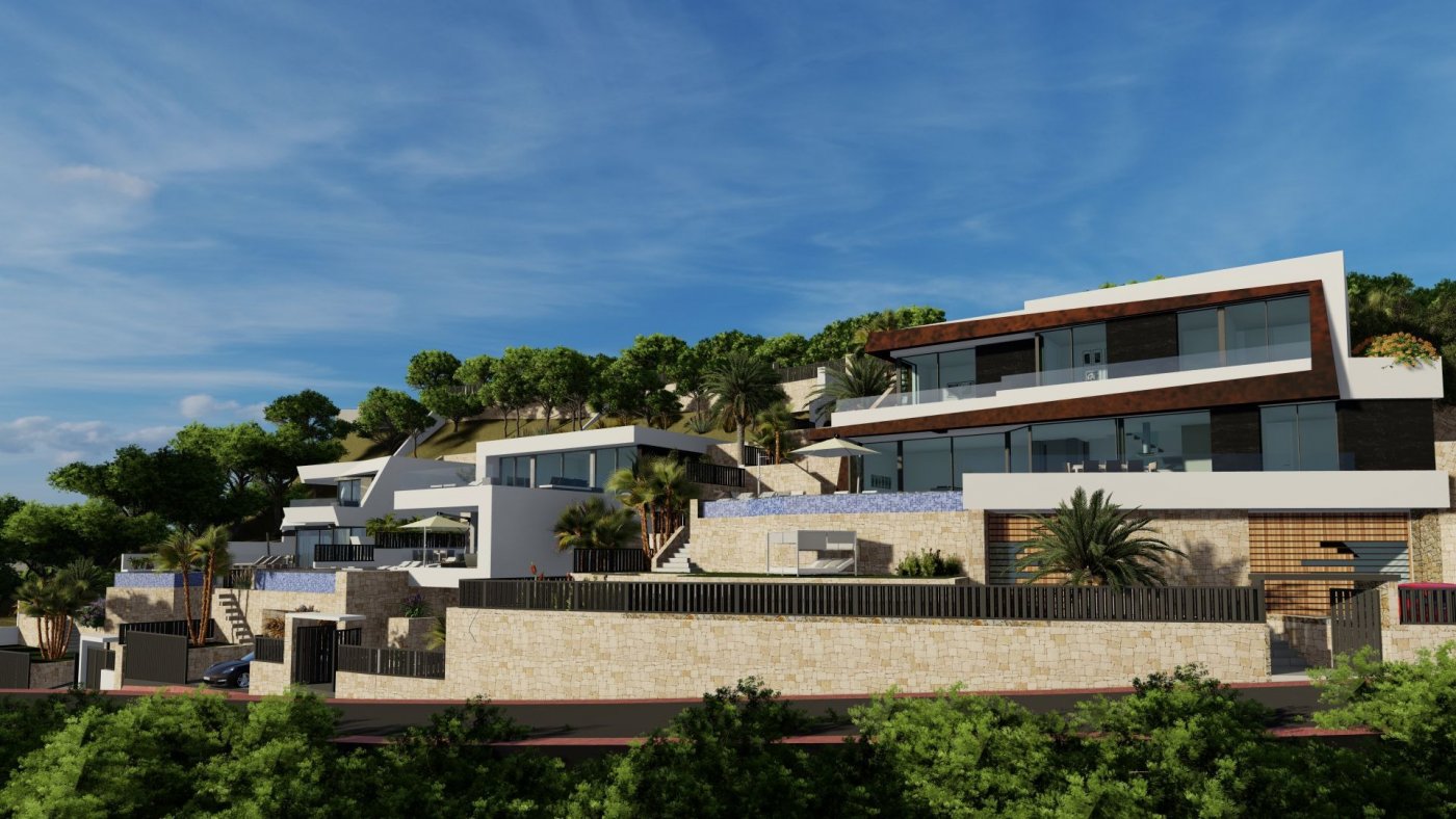 NEW BUILD LUXURY VILLA WITH SPECTACULAR VIEWS IN CALPE