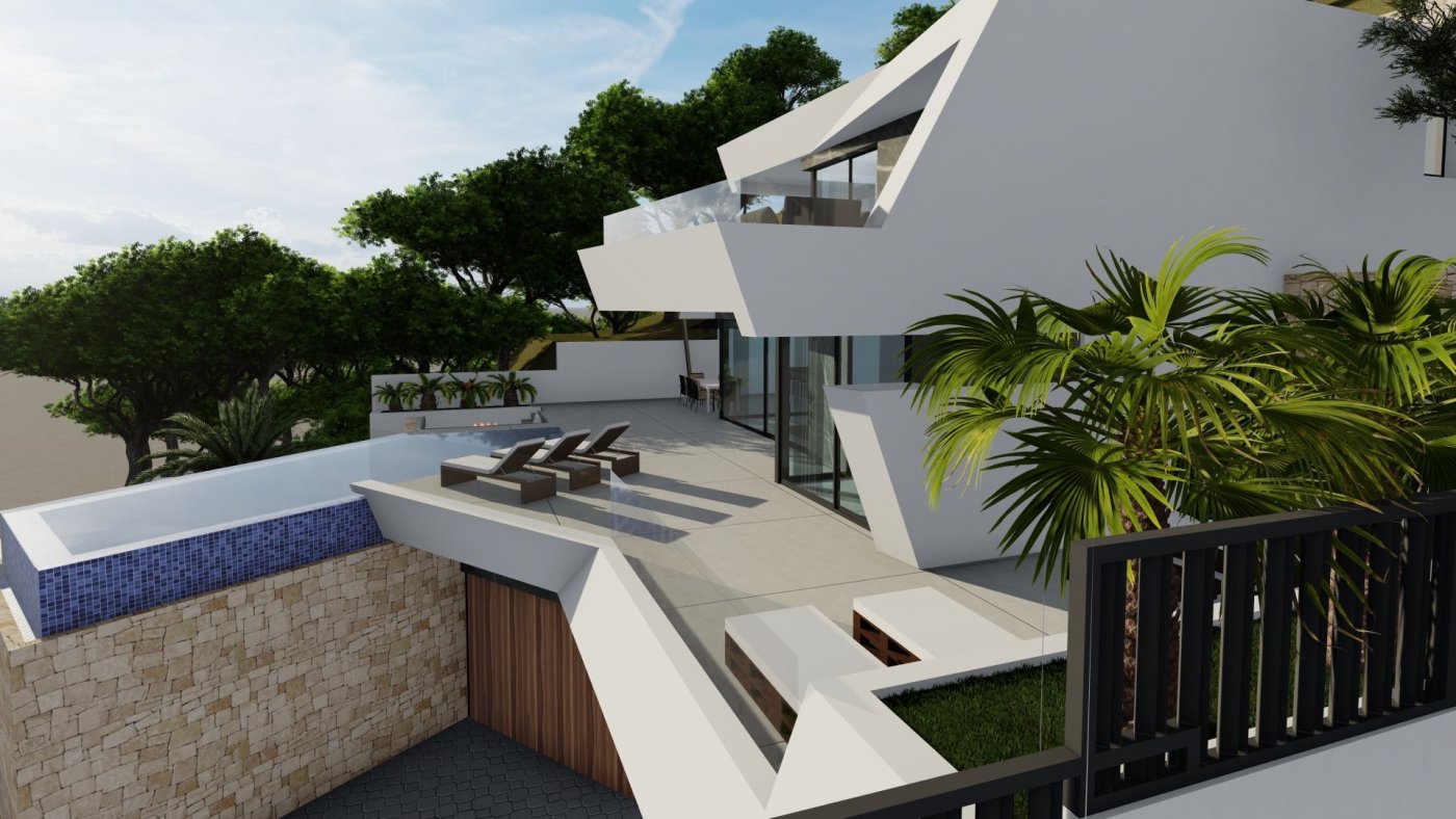 NEW BUILD LUXURY VILLA WITH SPECTACULAR VIEWS IN CALPE
