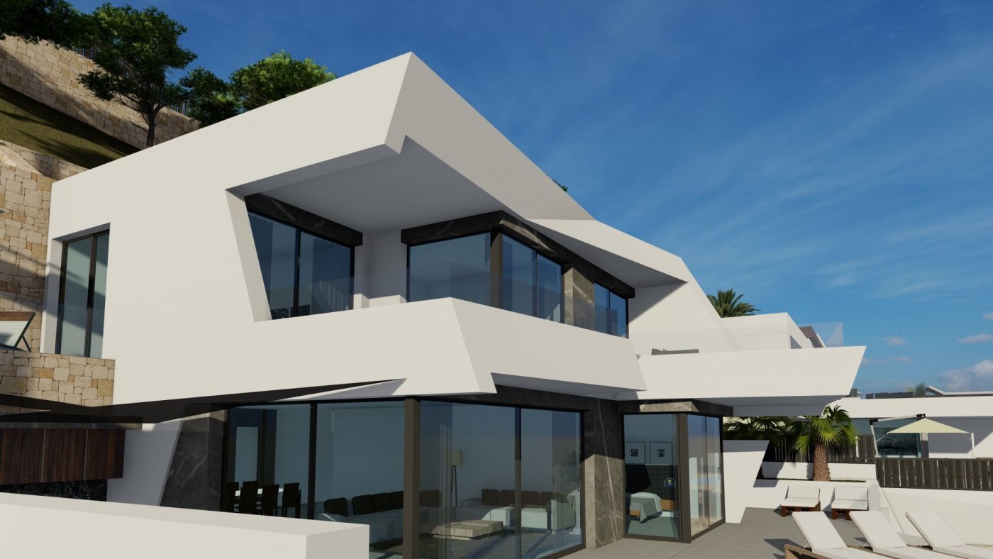 NEW BUILD LUXURY VILLA WITH SPECTACULAR VIEWS IN CALPE