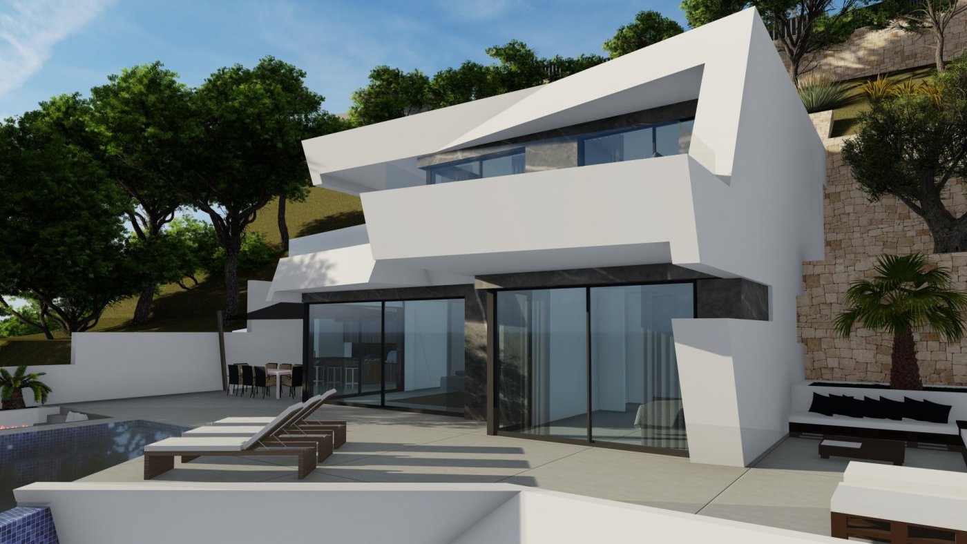NEW BUILD LUXURY VILLA WITH SPECTACULAR VIEWS IN CALPE