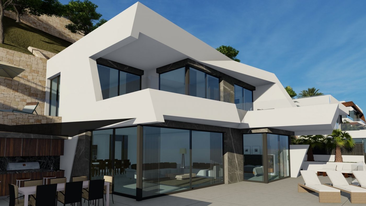 NEW BUILD LUXURY VILLA WITH SPECTACULAR VIEWS IN CALPE