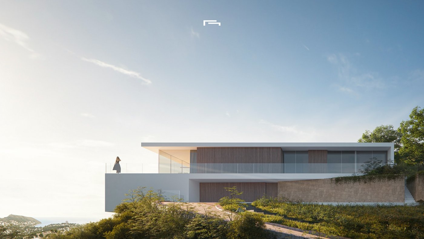 LUXURY NEW BUILD VILLA WITH THE SEA VIEWS IN MORAIRA