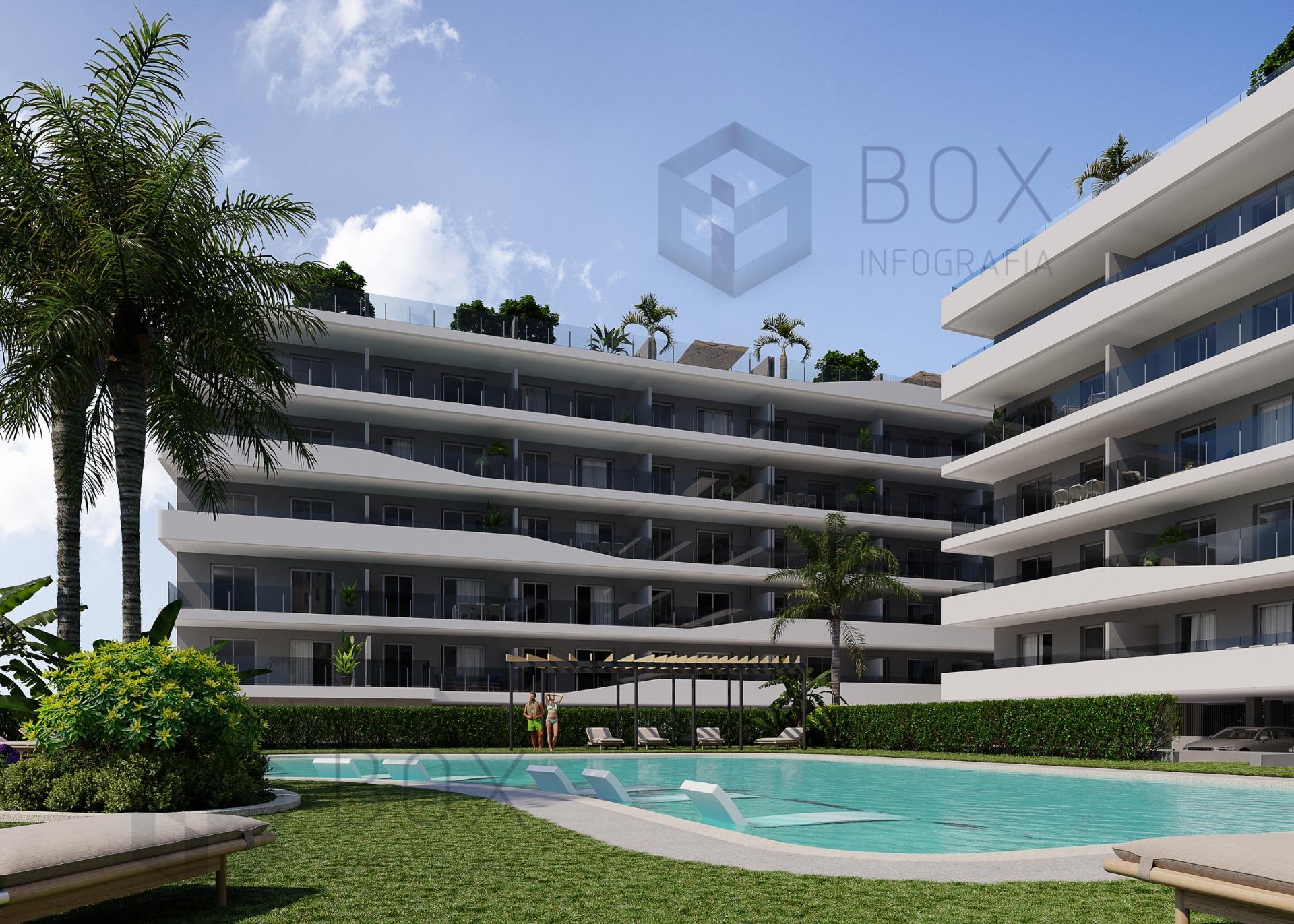 NEW BUILD RESIDENTIAL COMPLEX IN SANTA POLA
