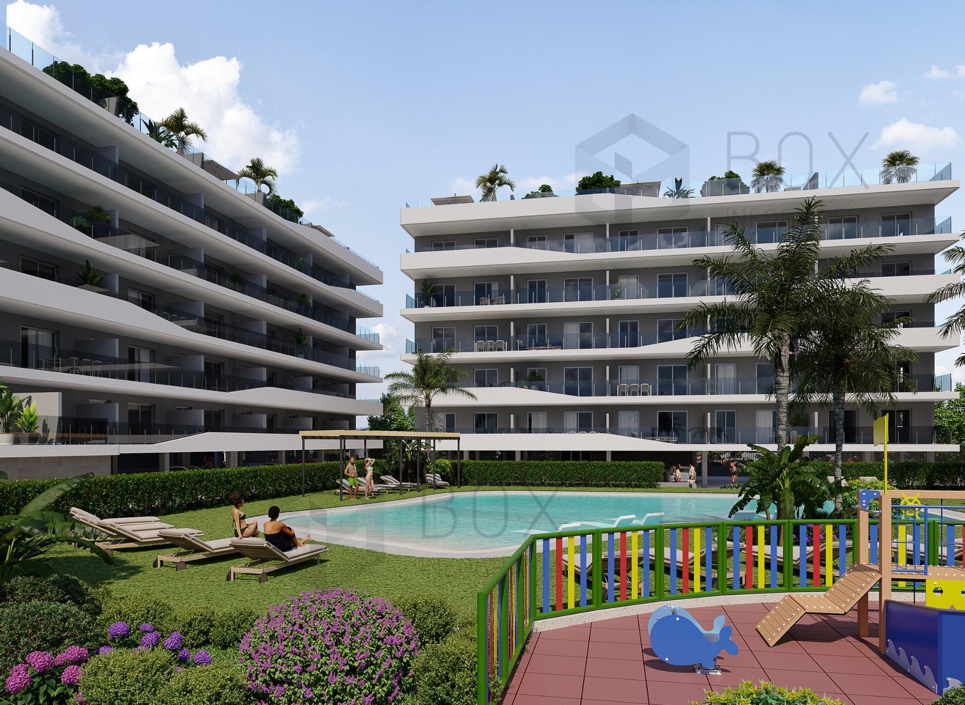 NEW BUILD RESIDENTIAL COMPLEX IN SANTA POLA