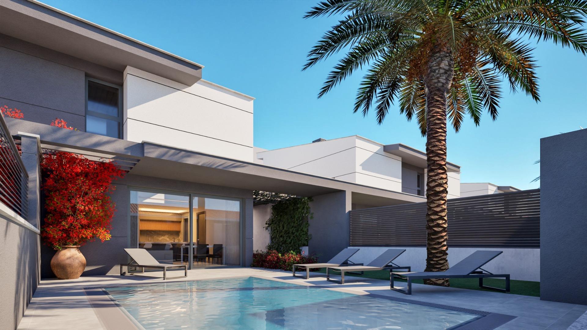 2-1 NEW BUILD SEMI-DETACHED VILLAS IN LOS NIETOS, LA MANGA MAR MENOR