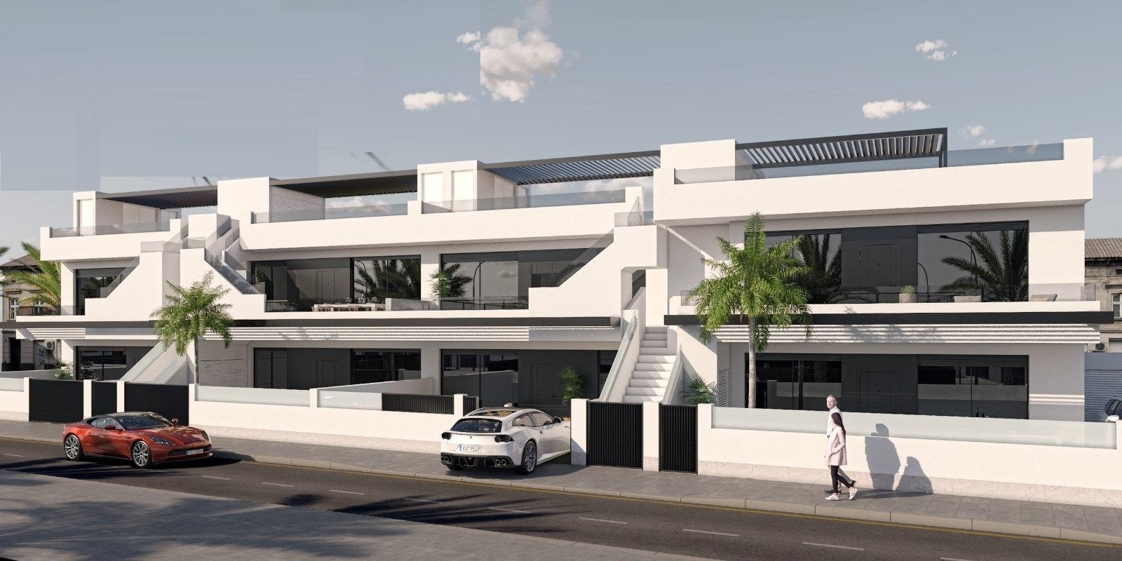 6-1 NEW BUILD BUNGALOW APARTMENTS IN SAN PEDRO DEL PINATAR